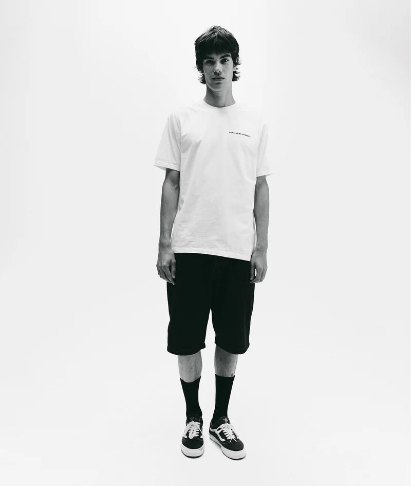 logo t-shirt white - Aura