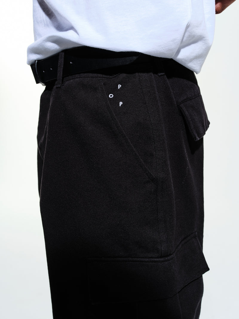 cargo pants - black - Aura