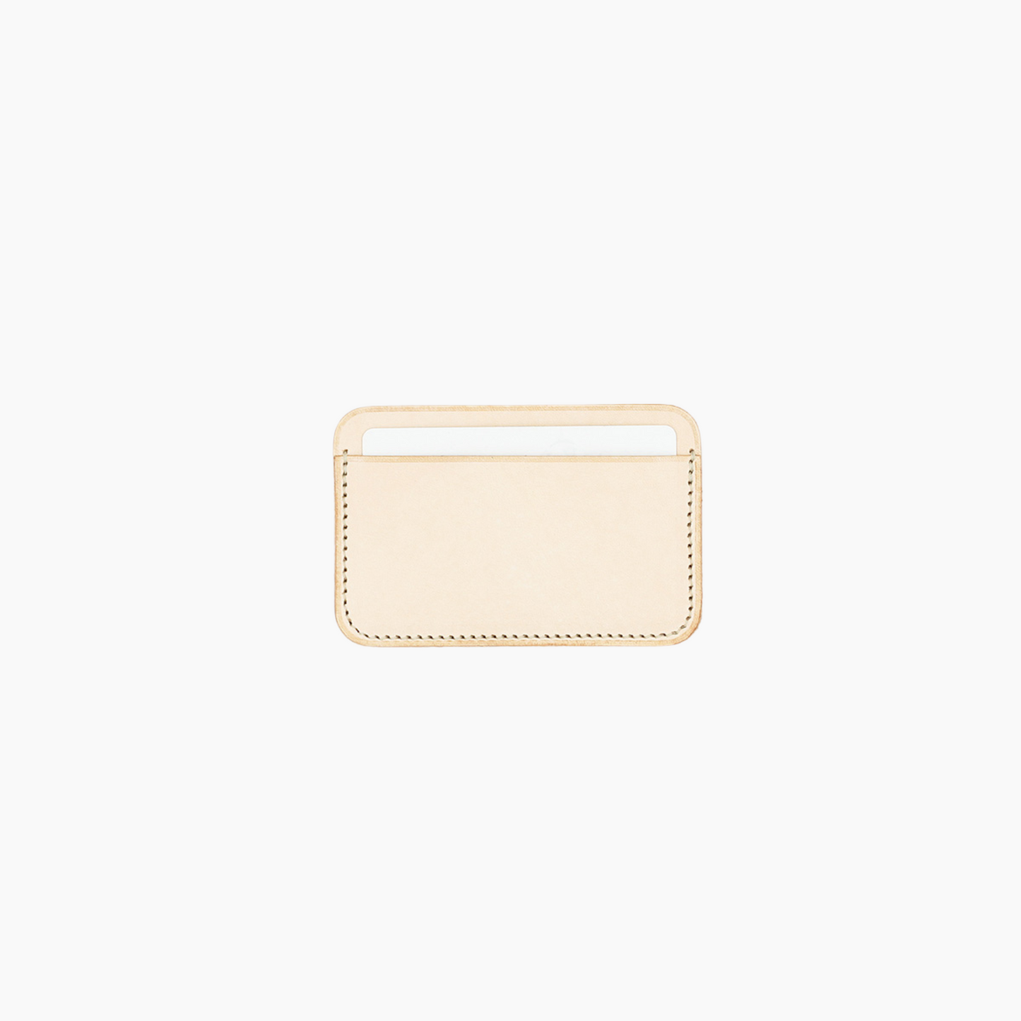 Cardholder Natural Vegetable Calf Leather - Aura