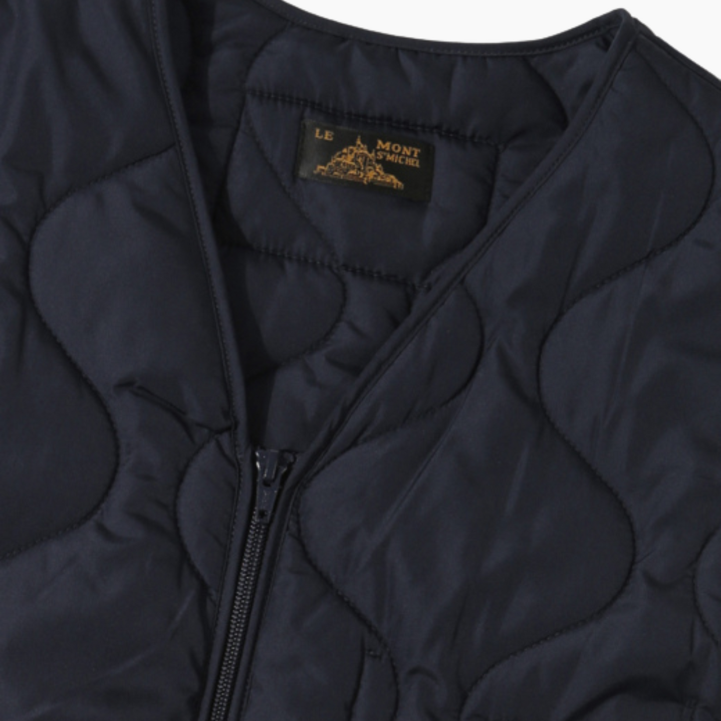 VINIS - SLEEVELESS JACKET NAVY - Aura