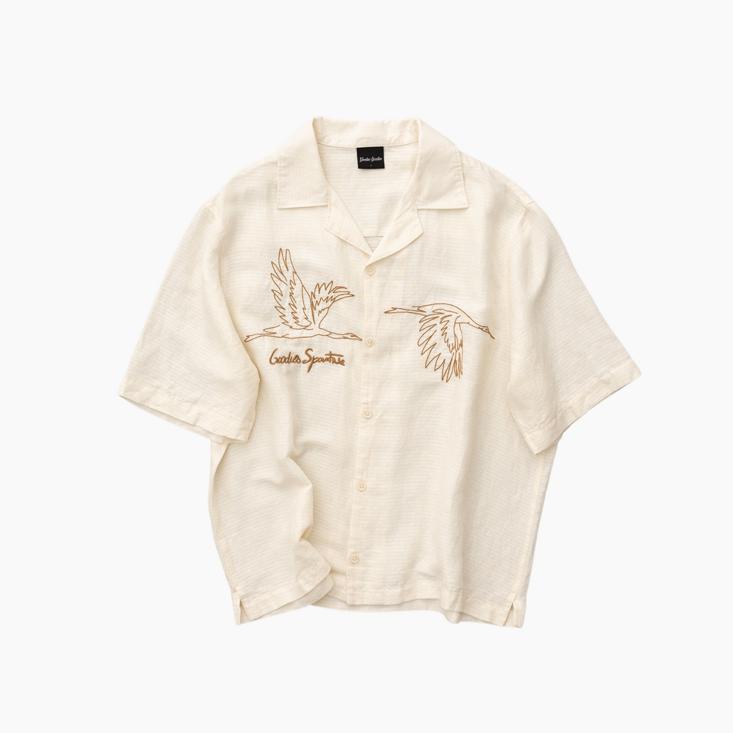 Goose cotton linen lyocell shirt - Aura