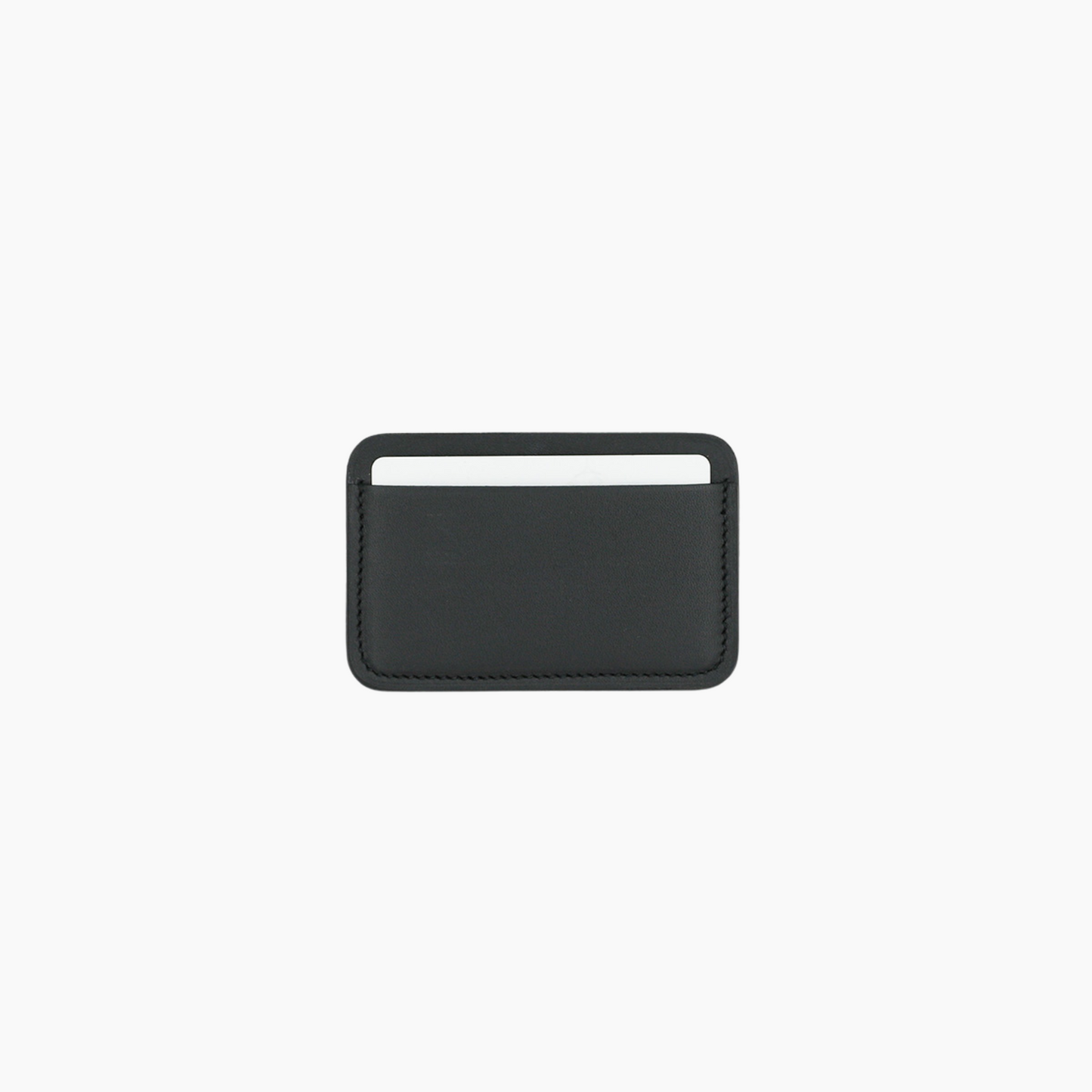 Cardholder Black Baranil Calf Leather - Aura