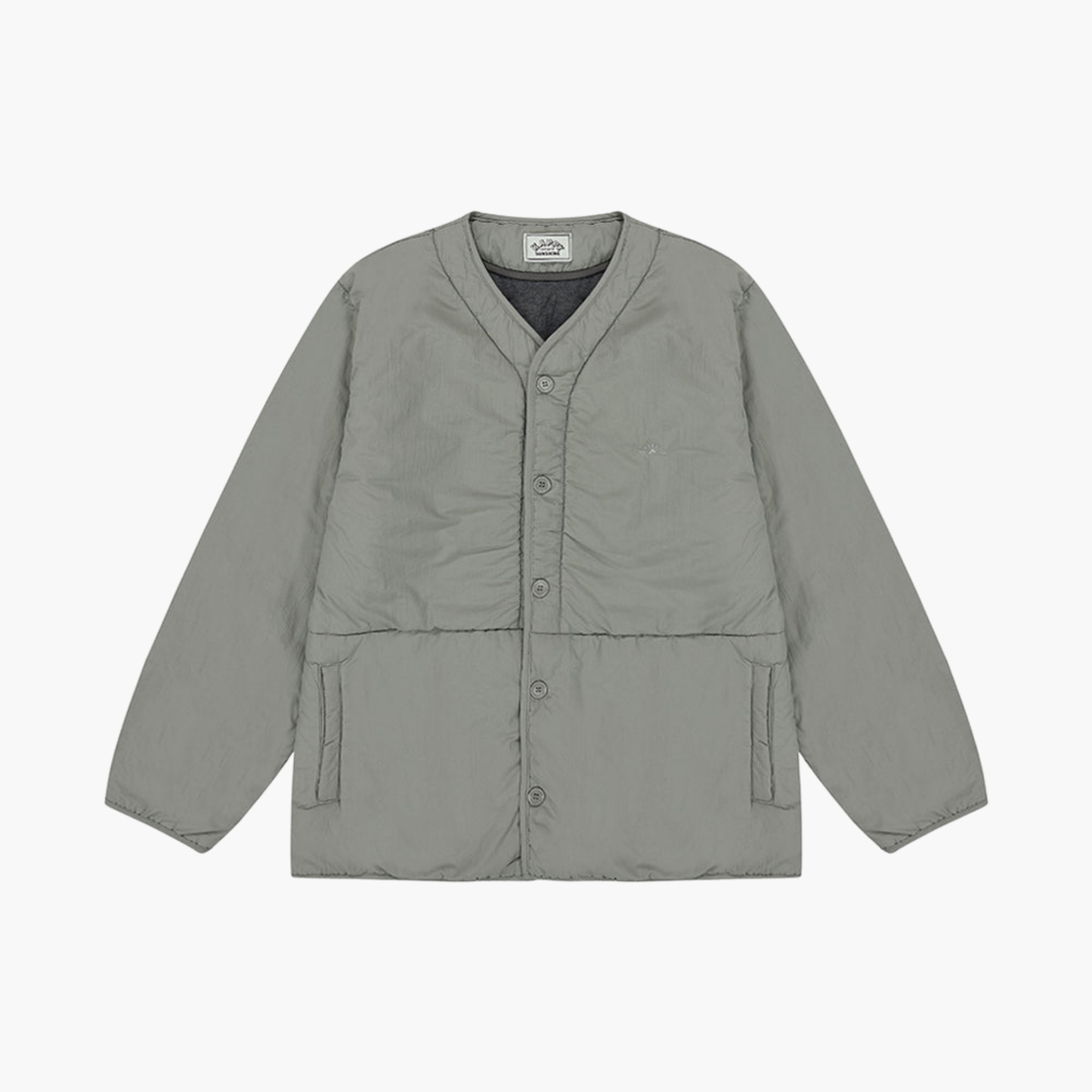 PADDING JACKET LIGHT GRAY Kappy