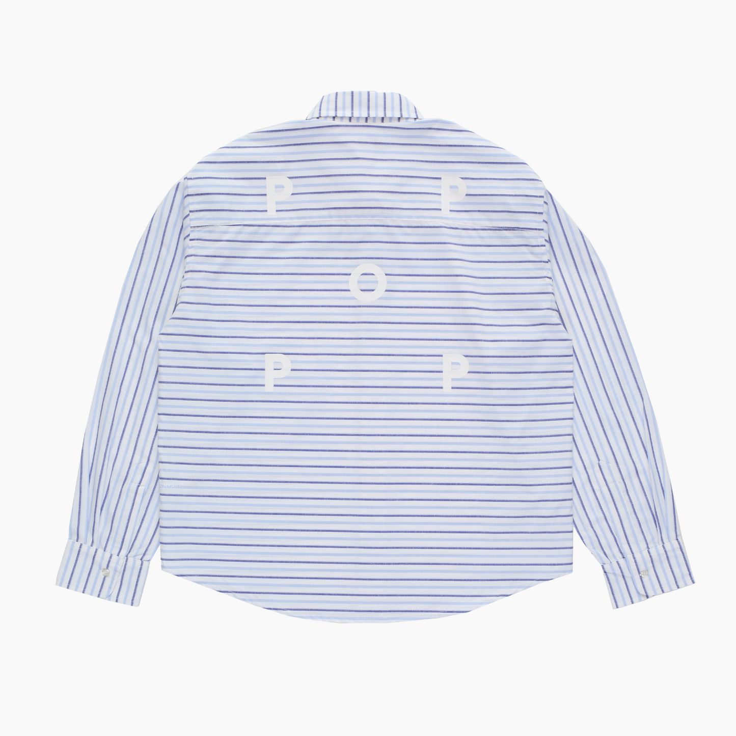 striped logo shirt - Aura