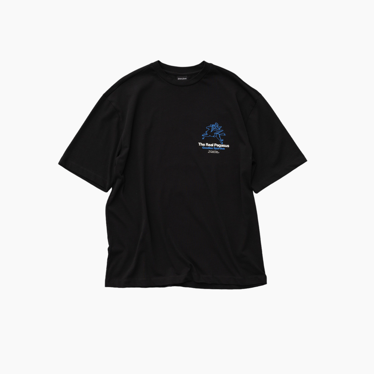 Real pegasus black tee - Aura