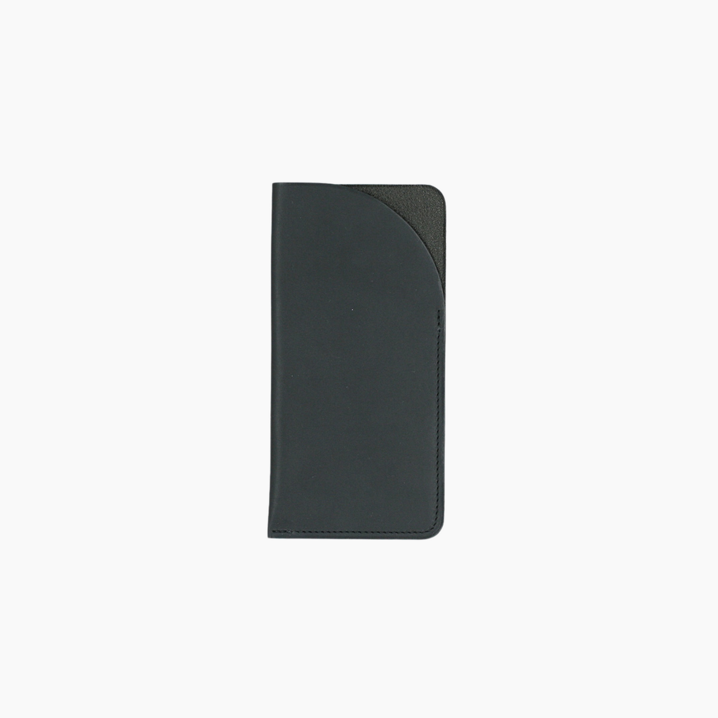 Glasses Pouch Black Baranil Calf Leather - Aura