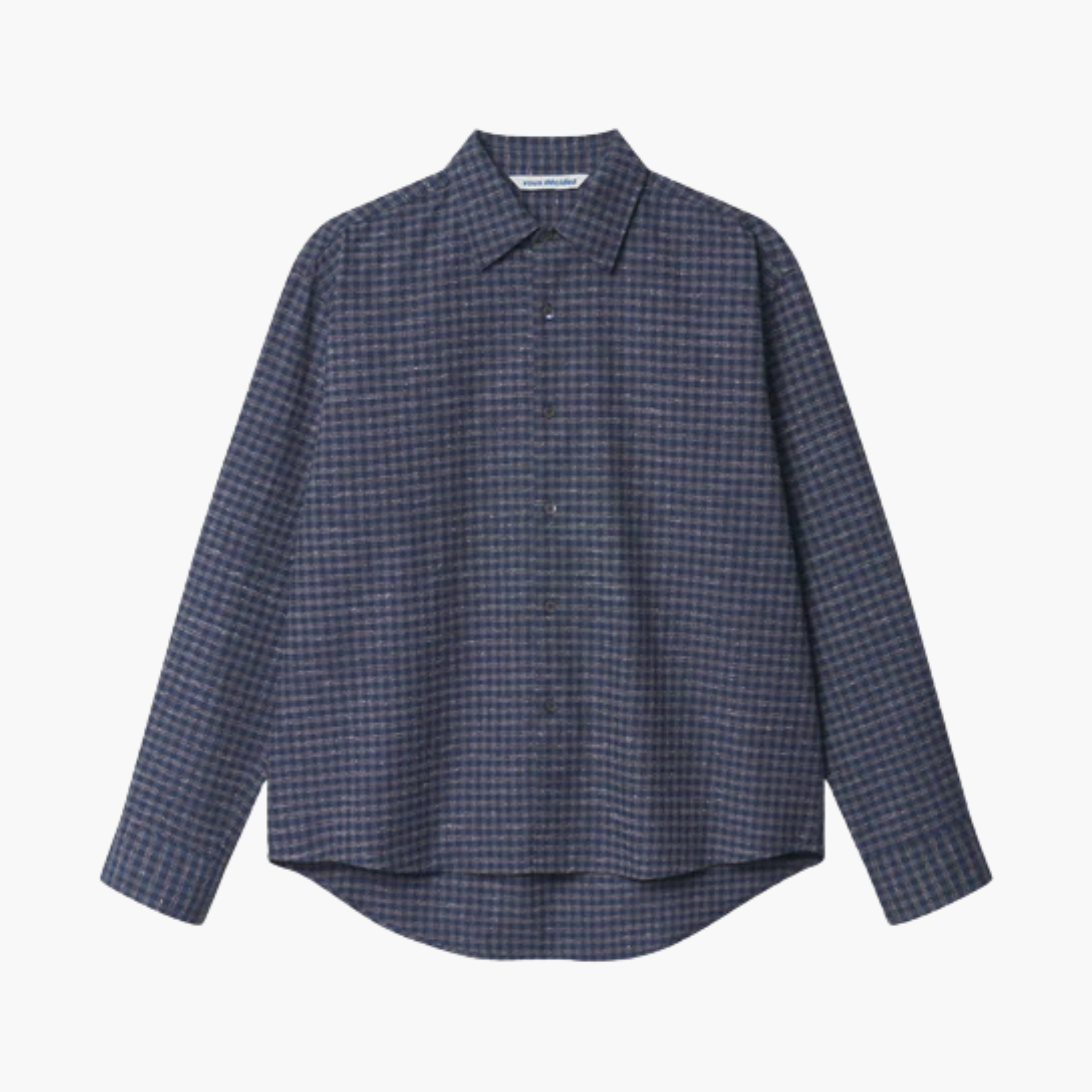 MADE SHIRT - NAVY/BLUE/GREY Aura