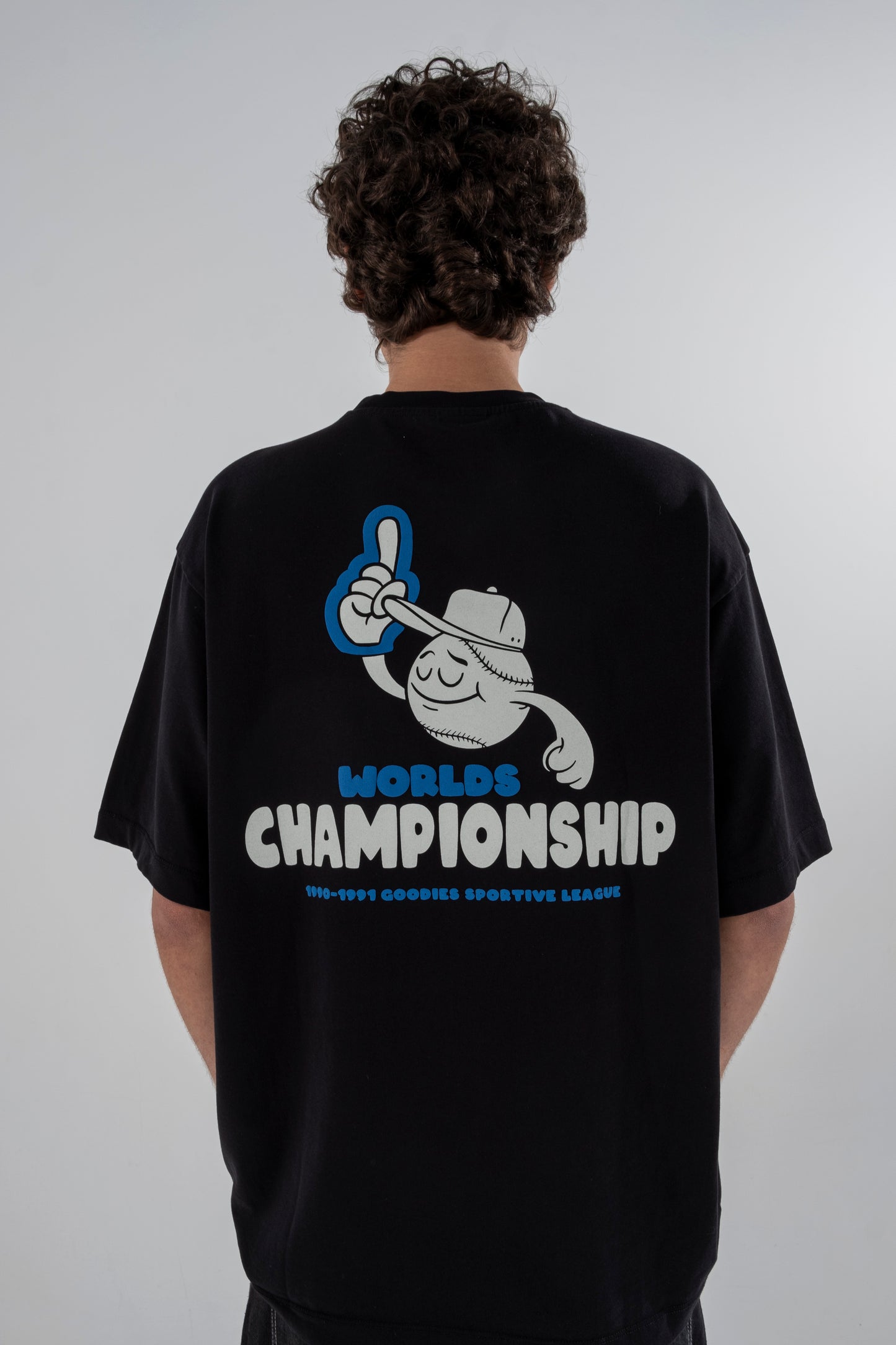 Championship black tee - Aura