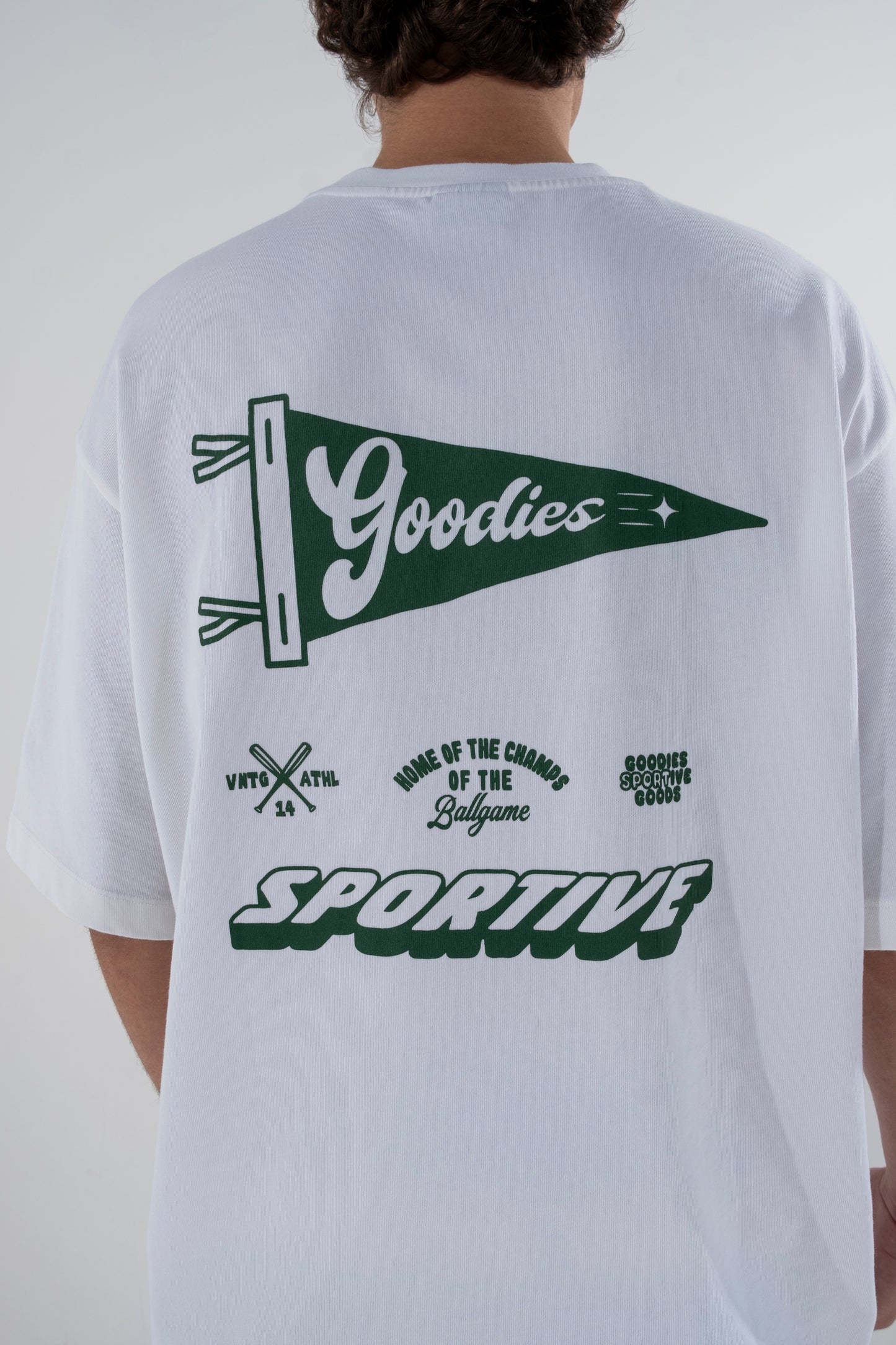 Flag white tee - Aura
