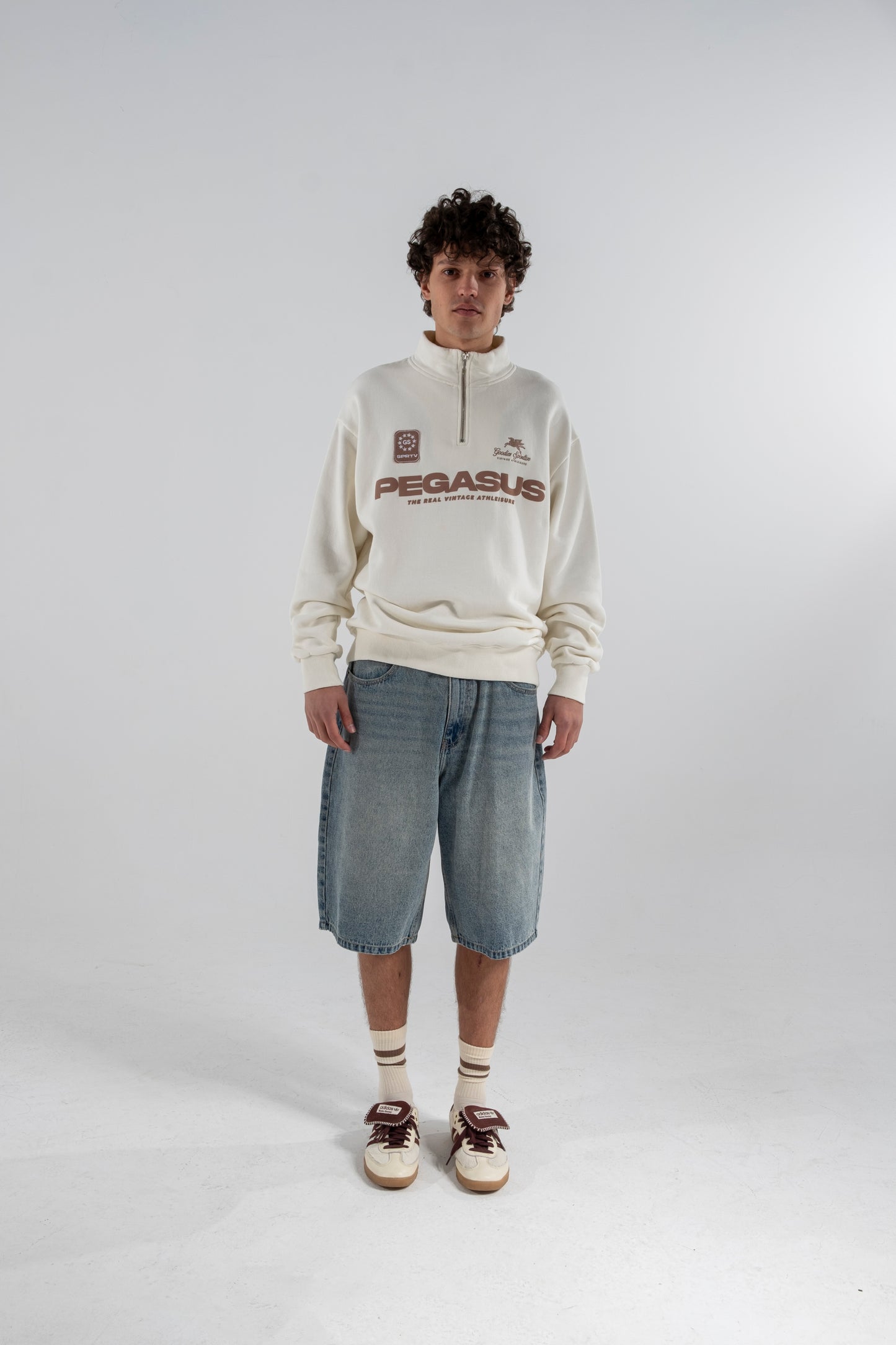Heritage denim short - Aura