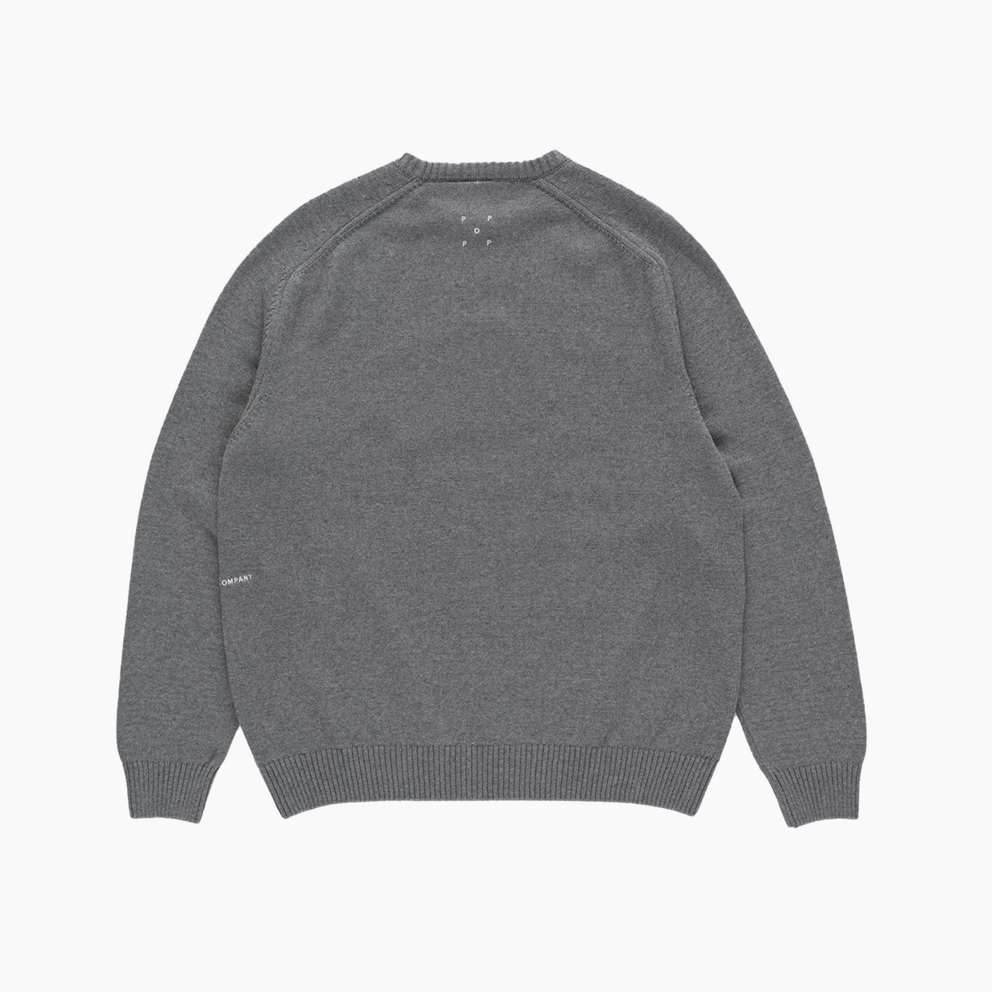 Knitted Arch Crewneck - Aura