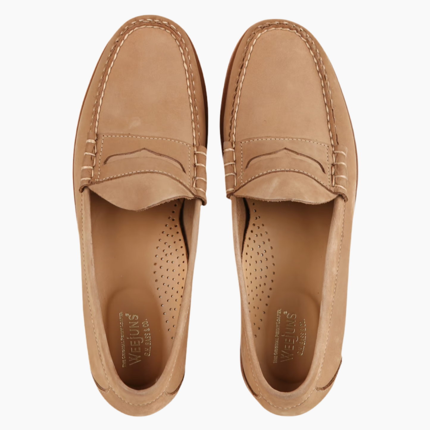 WEEJUN HERITAGE PENNY NUBUCK - Aura