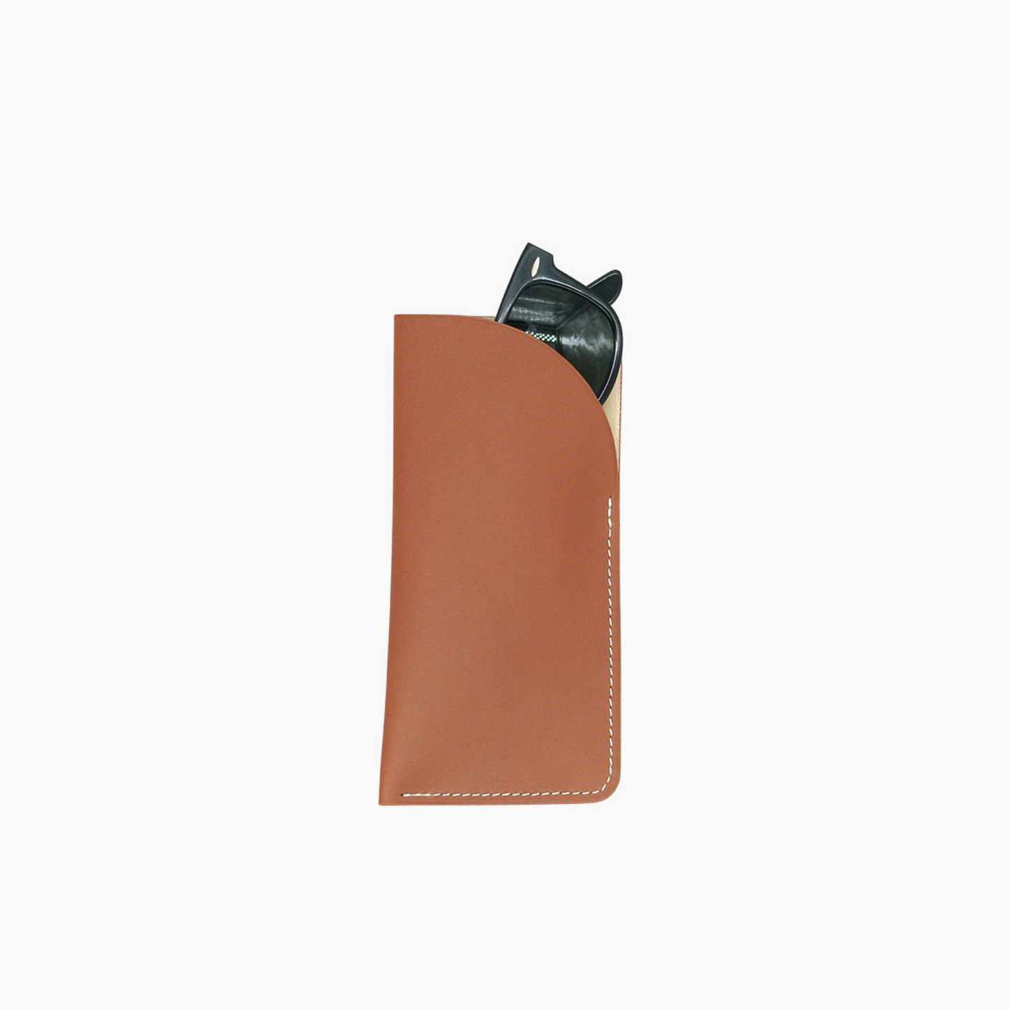 Glasses Pouch Gold Baranil Calf Leather - Aura