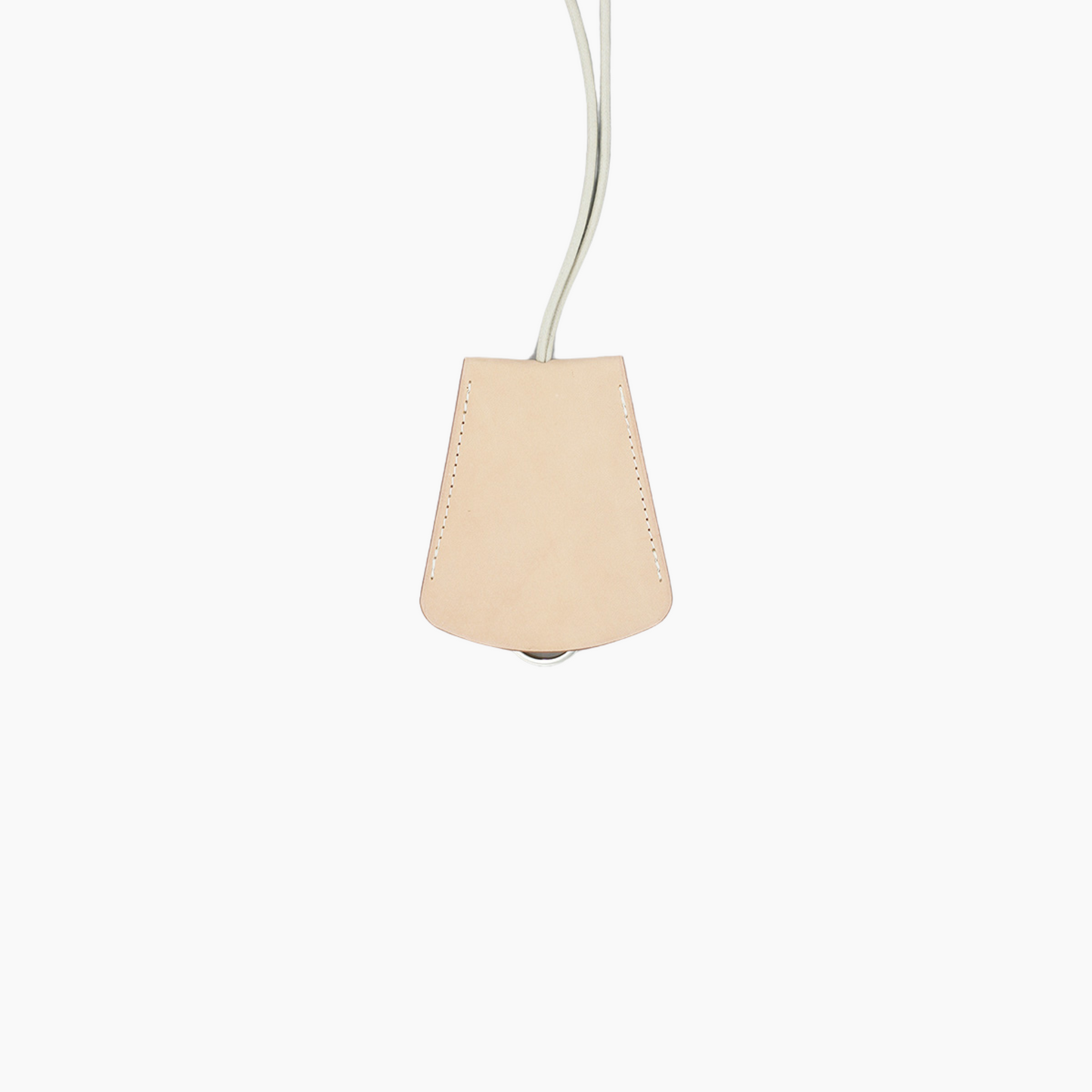 Bell Key-Holder Natural Vegetable Calf Leather - Aura