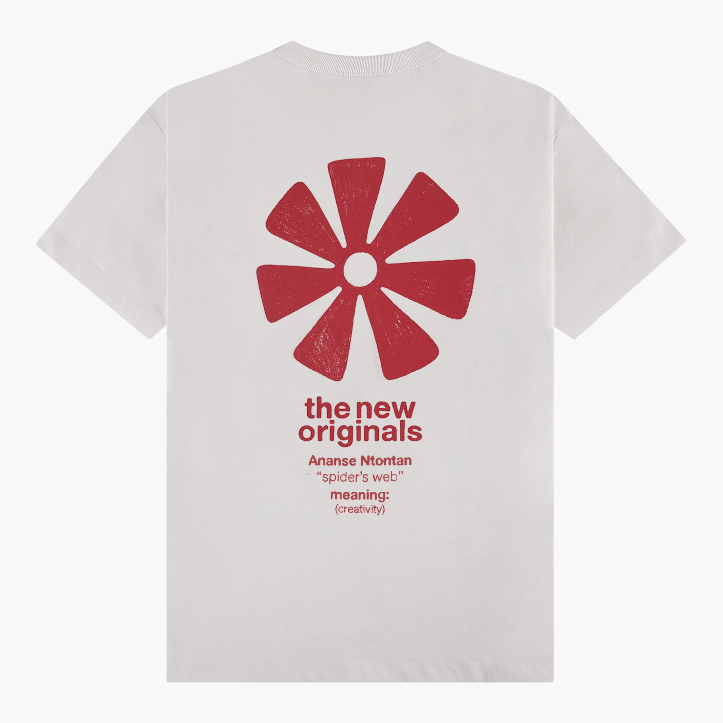 Ananse Adinkra Tee - White The New Original