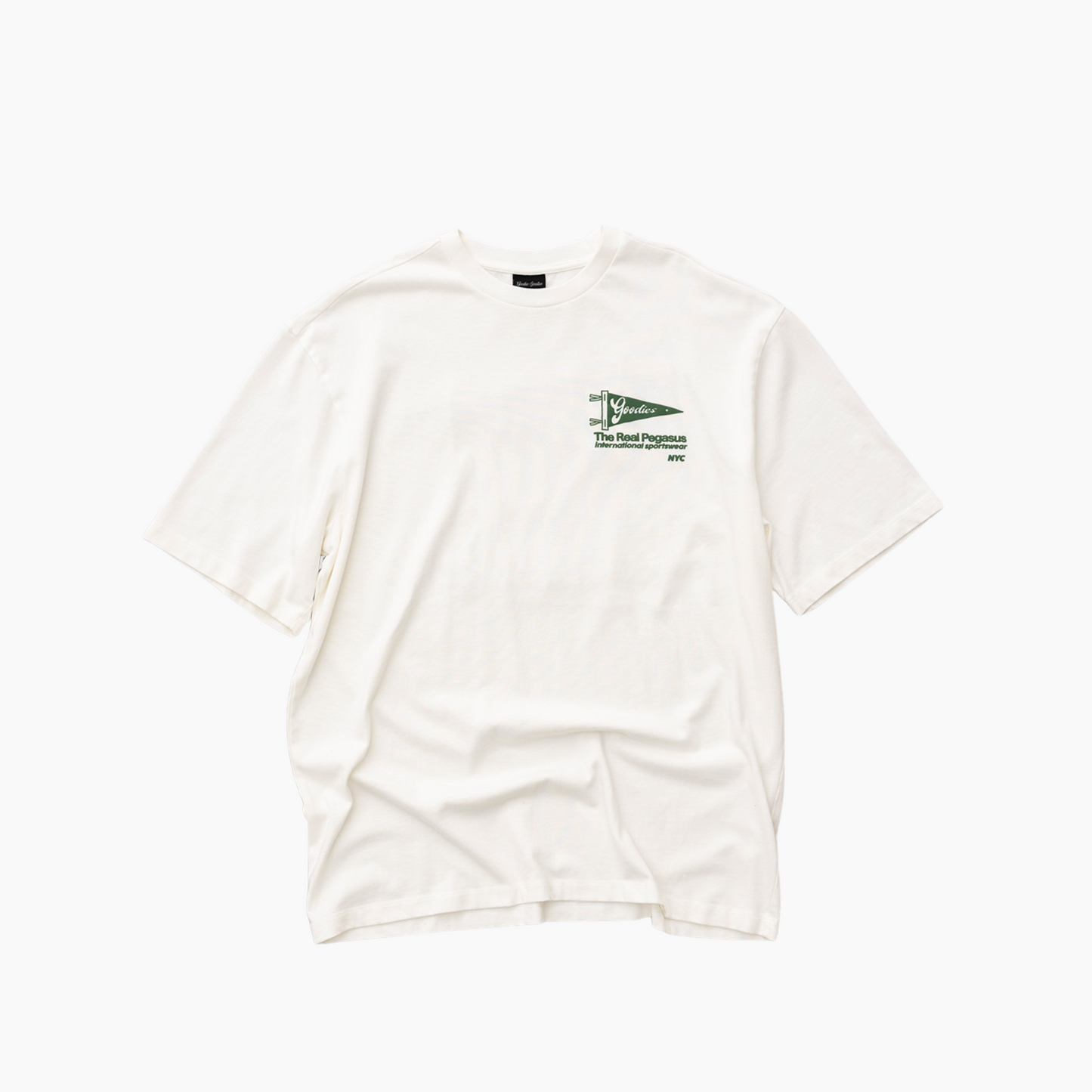 Flag white tee - Aura