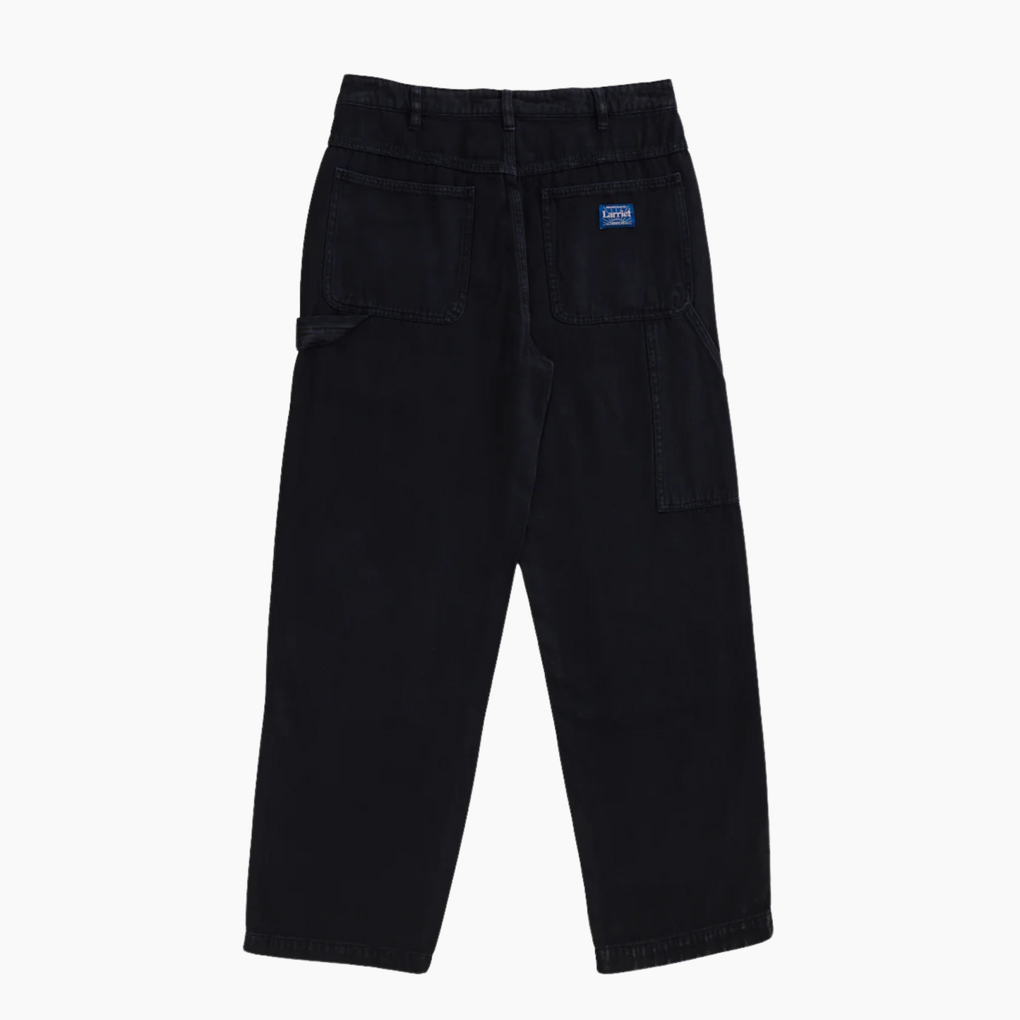 Double knee carpenter pant - Used black - Aura
