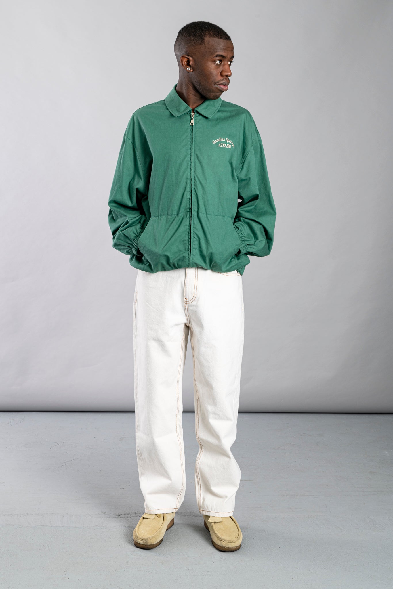 Green retro jacket - Aura