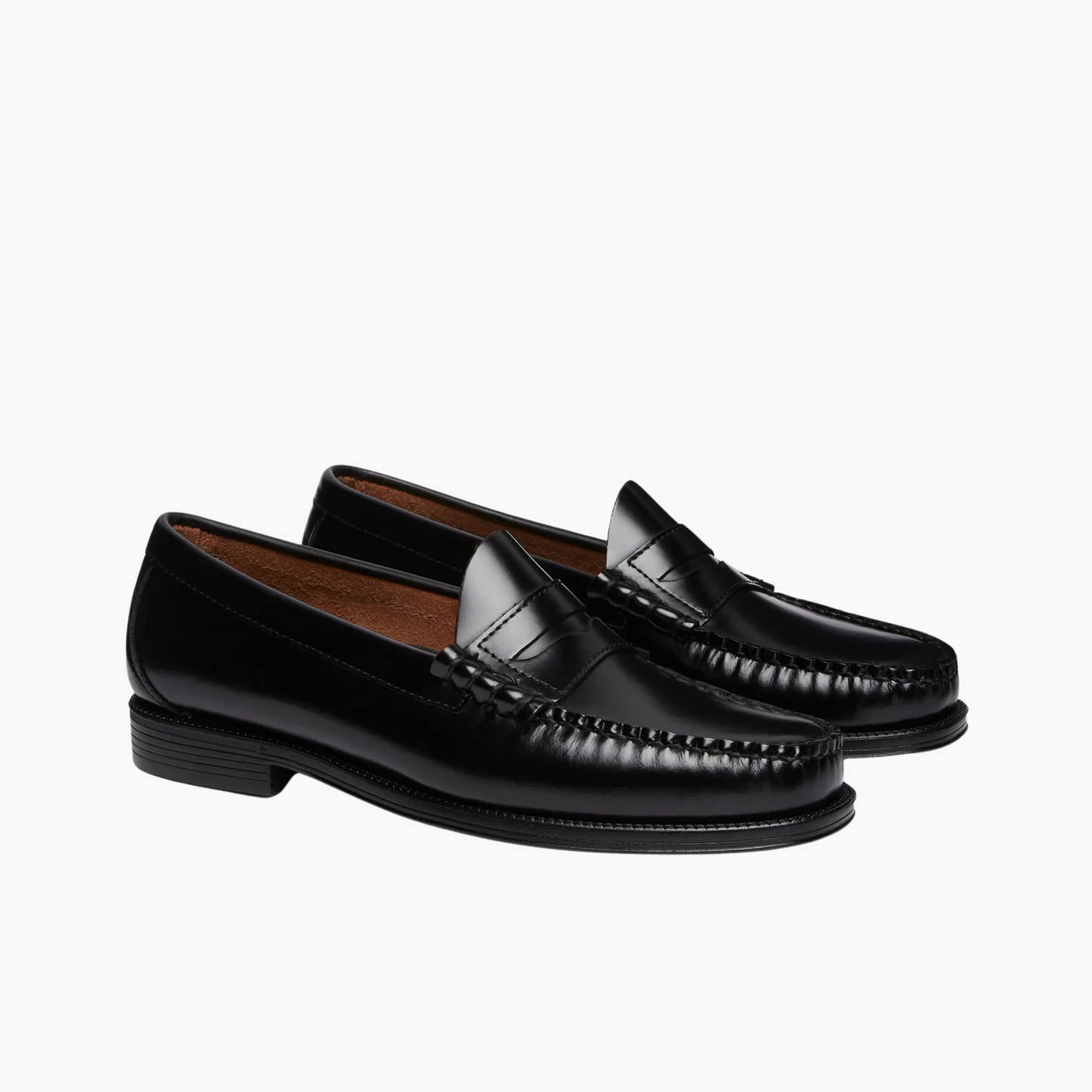 WEEJUN HERITAGE LARSON MOC PEN - Black Lthr - Aura
