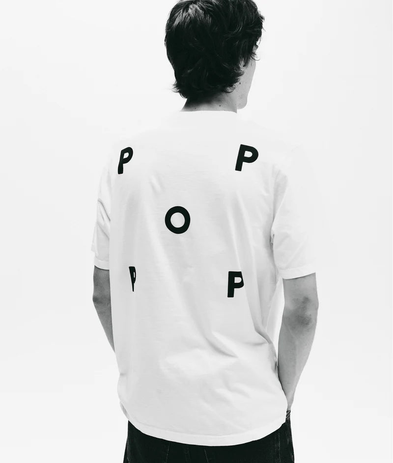 logo t-shirt white - Aura