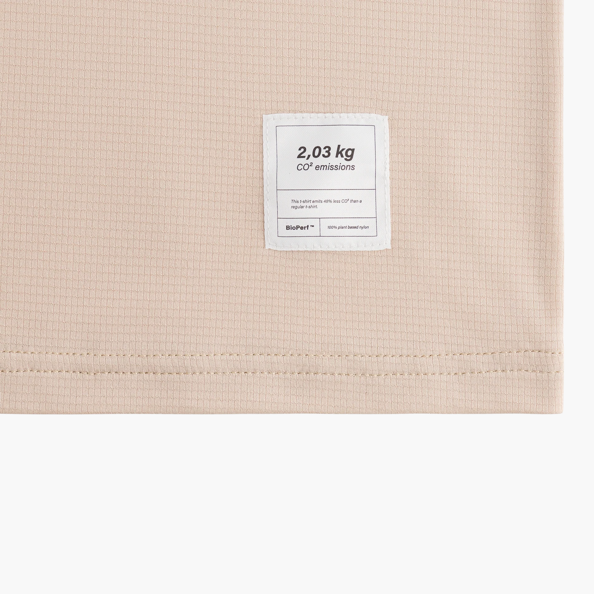 BioPerf Running T-Shirt - Beige ACT Running