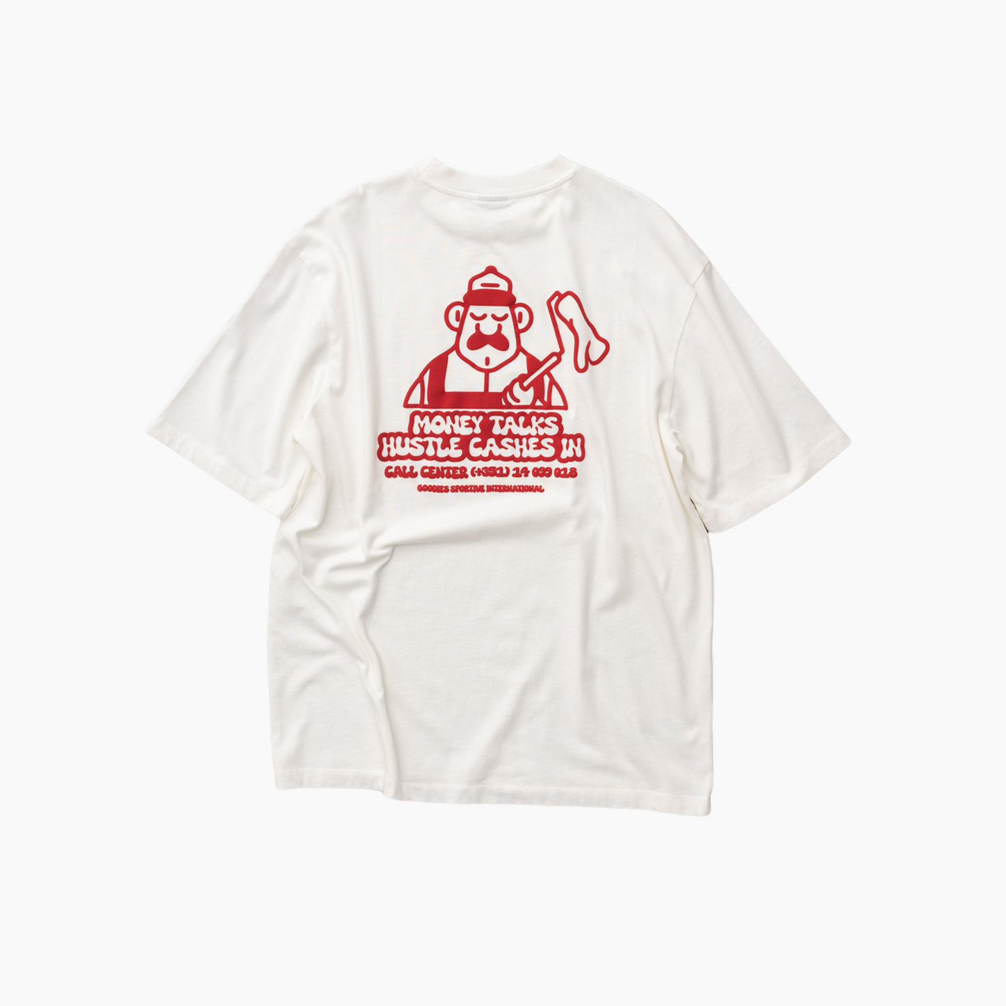 Money Talks white tee - Aura