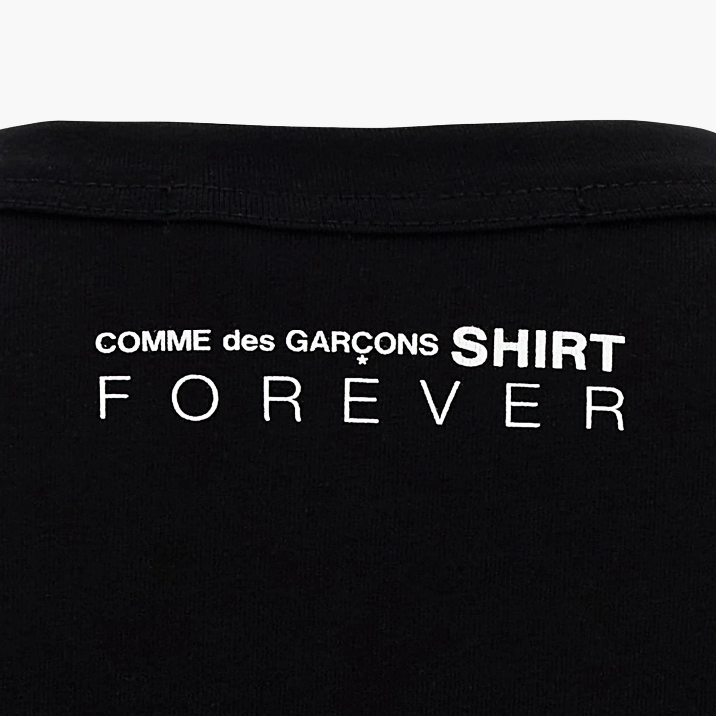 CDG Shirt Forever - Men's T-shirt - Black COMME DES GARÇONS shirt