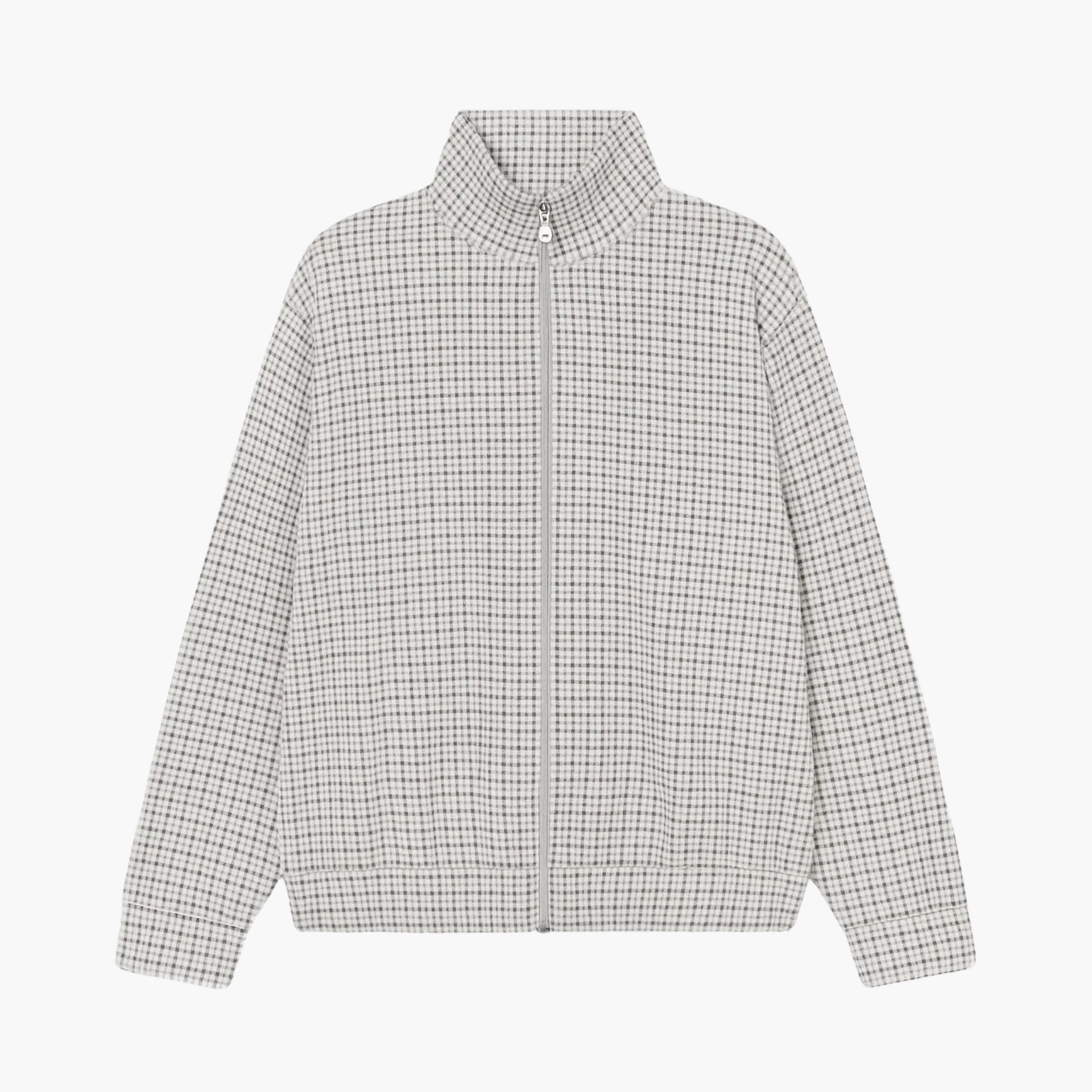 STAND ZIP _ GREY CHECK Vous Décidez