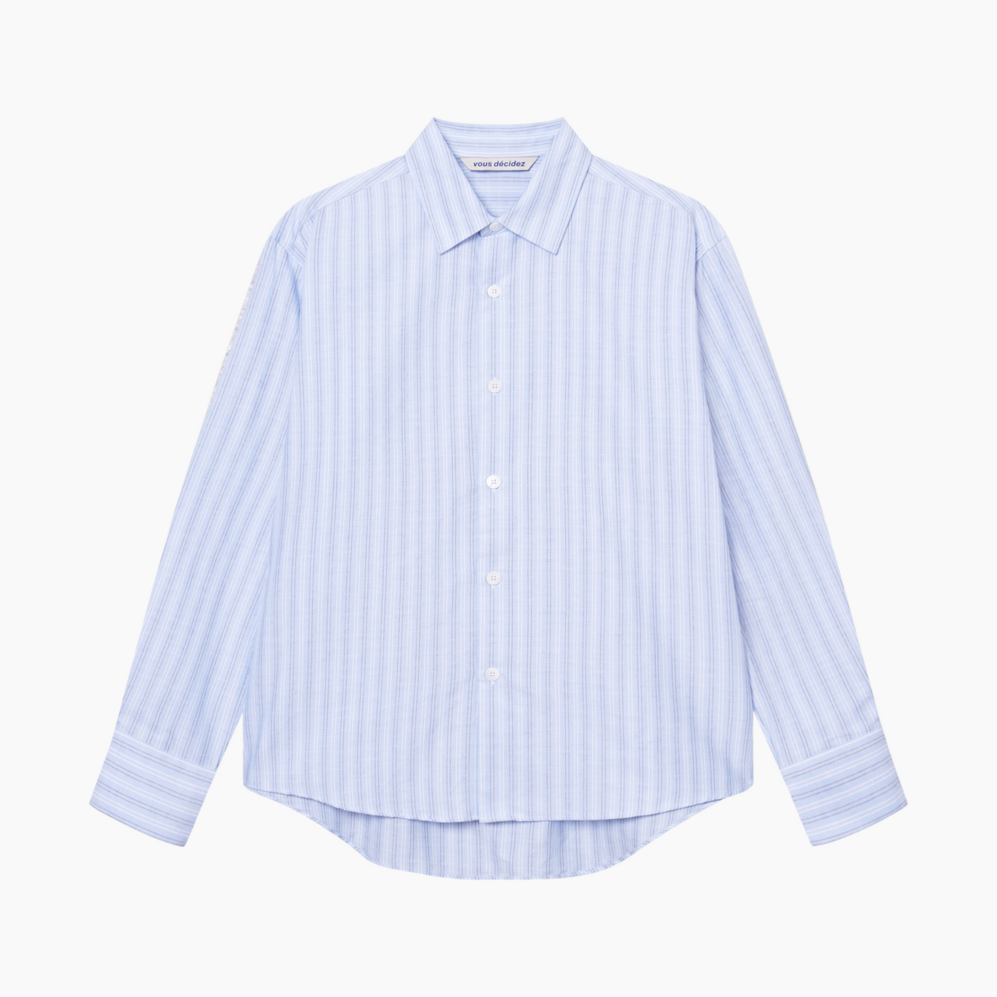 FIND SHIRT - BLUE / WHITE OXFORD STRIPE - Aura