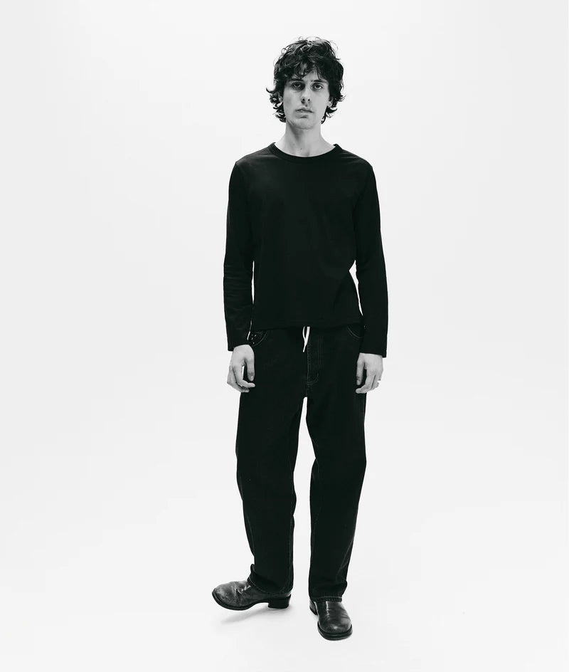 drs denim pant - rinsed - Aura