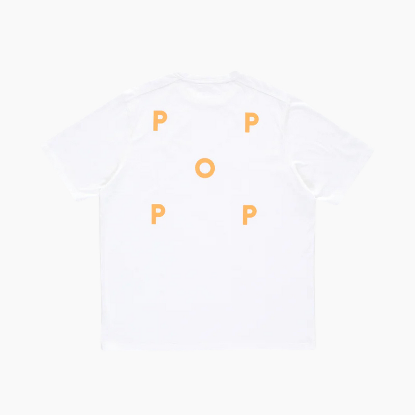 logo t-shirt - white/yellow - Aura