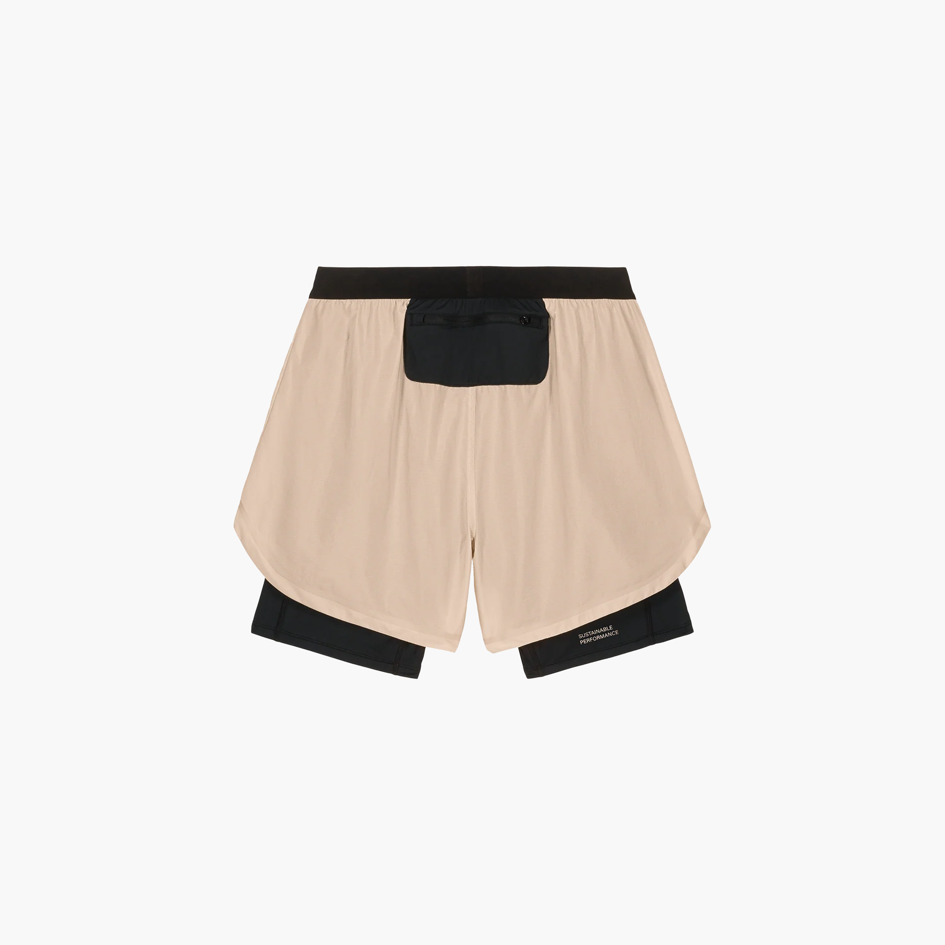 BioRip - Short 2en1 - Beige ACT Running