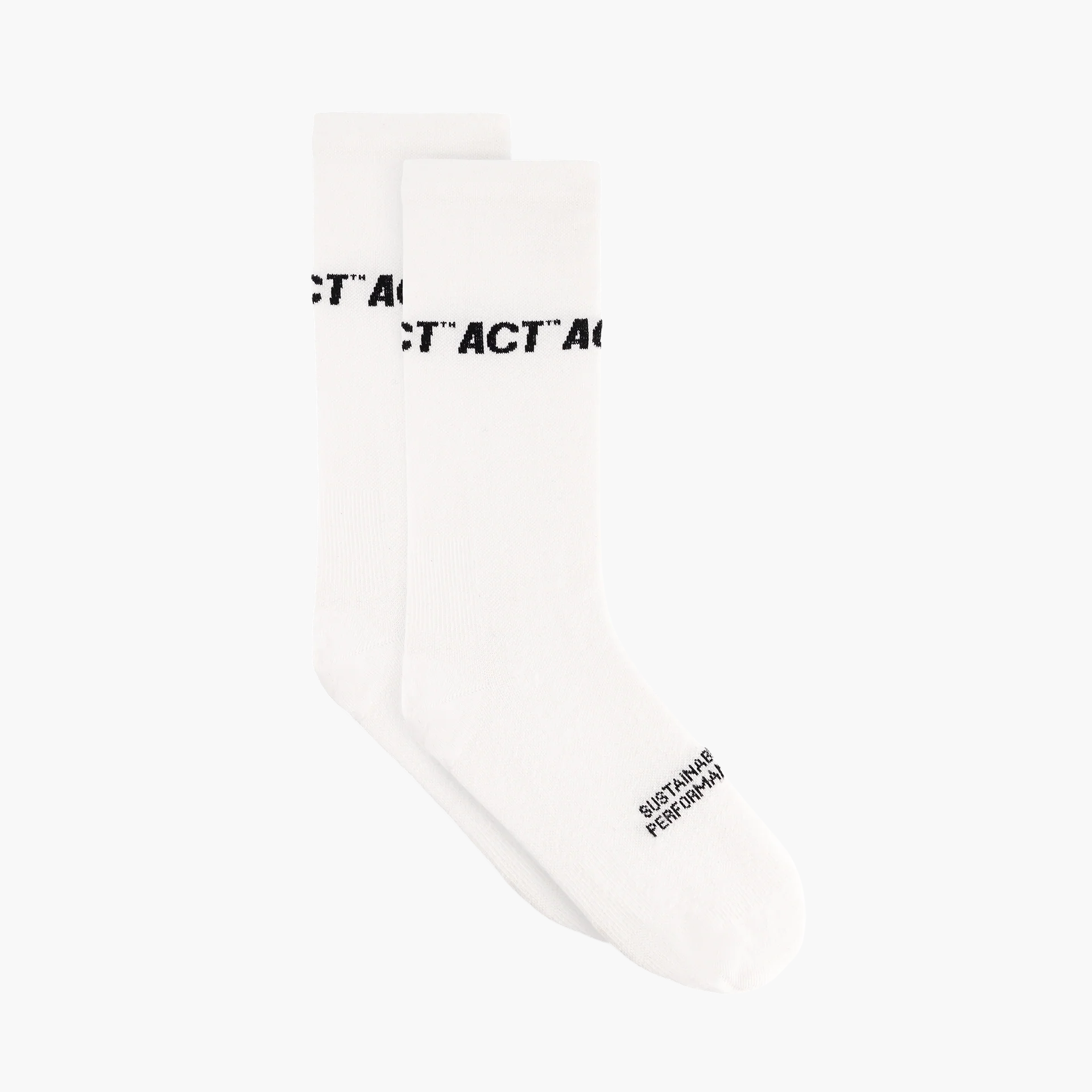Chaussettes de Running - Blanc ACT Running