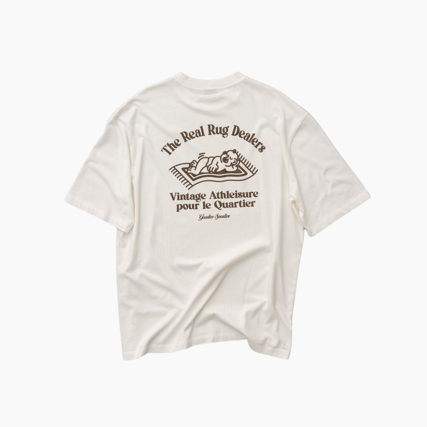 Rug dealer white tee - Aura