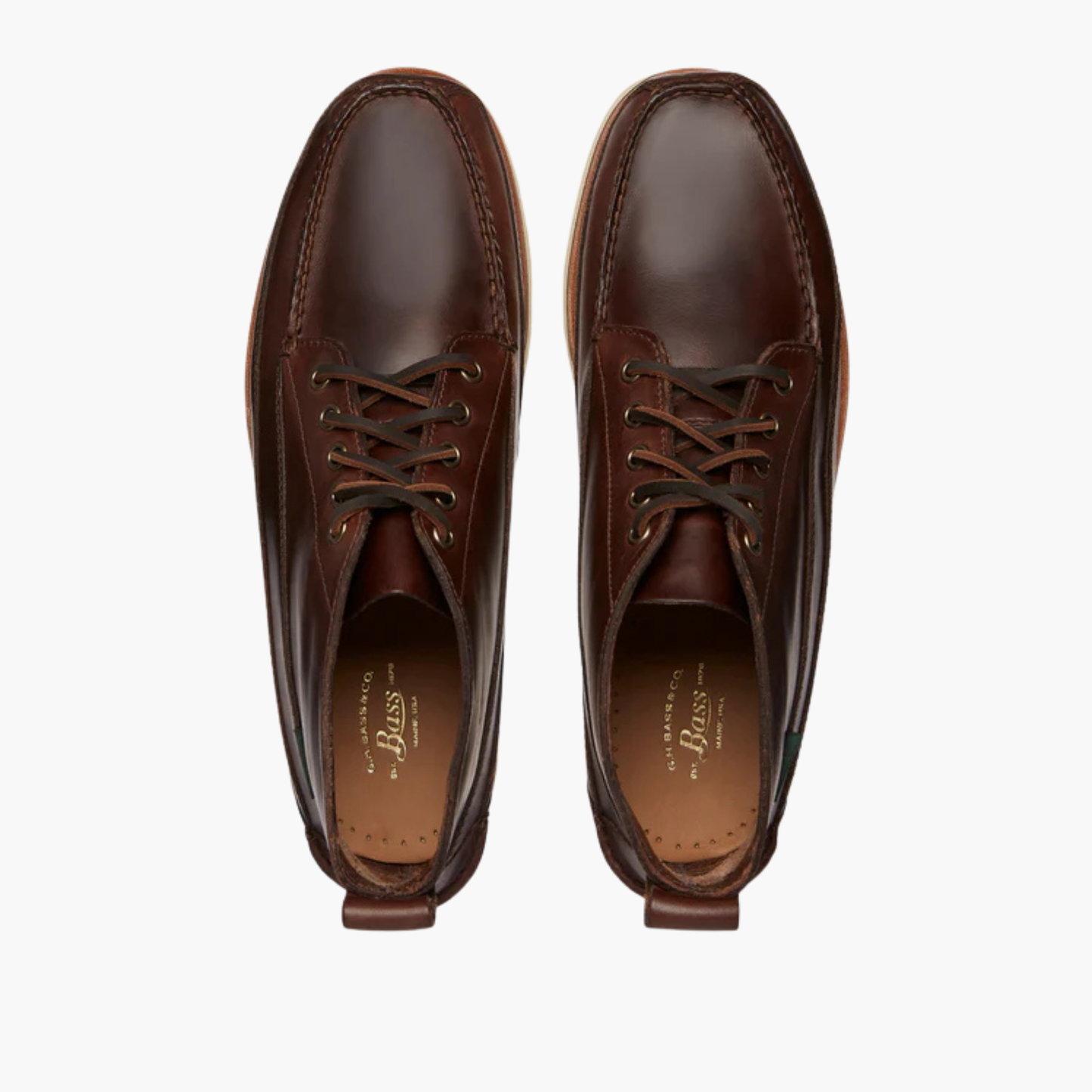 CAMP MOC III Ranger Pull Up - Chocolate Lthr G.H.BASS