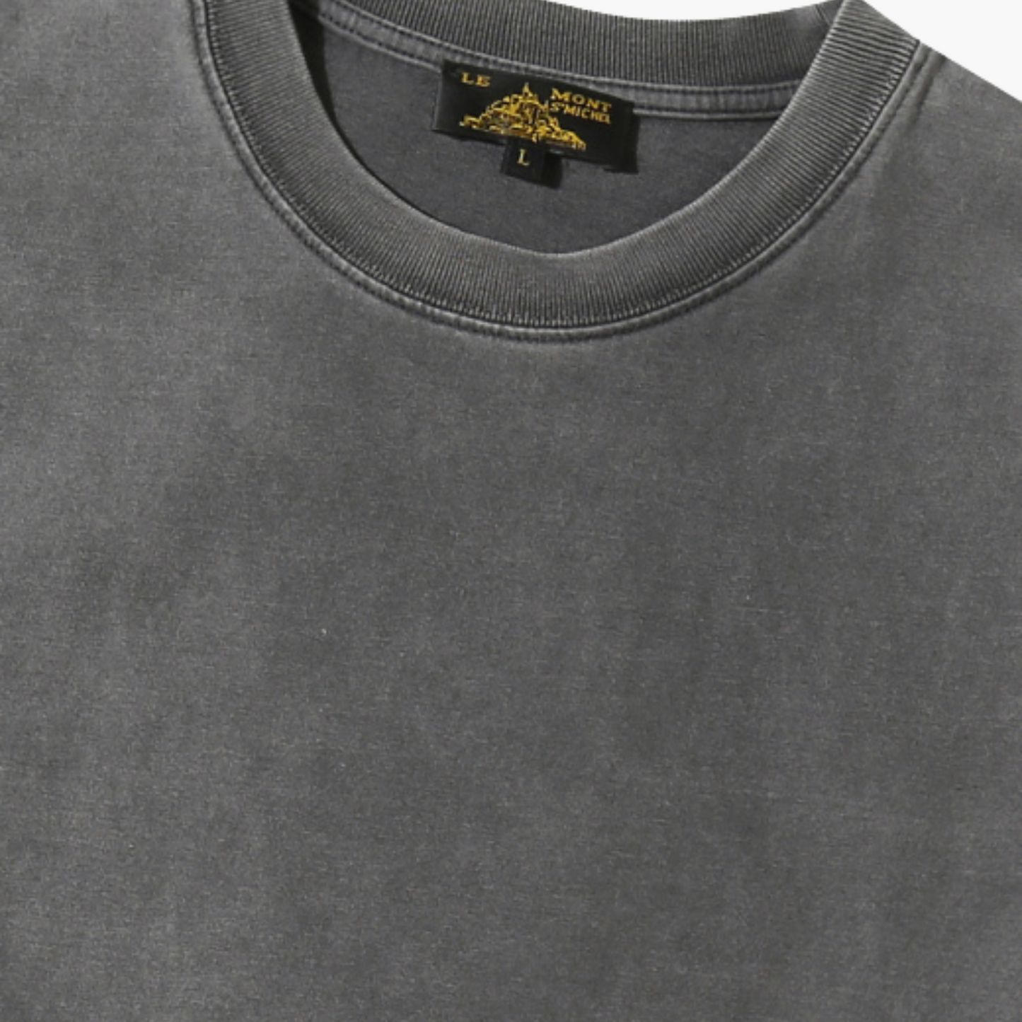 TADE - FADE OUT TEESHIRT - Black Le Mont Saint Michel