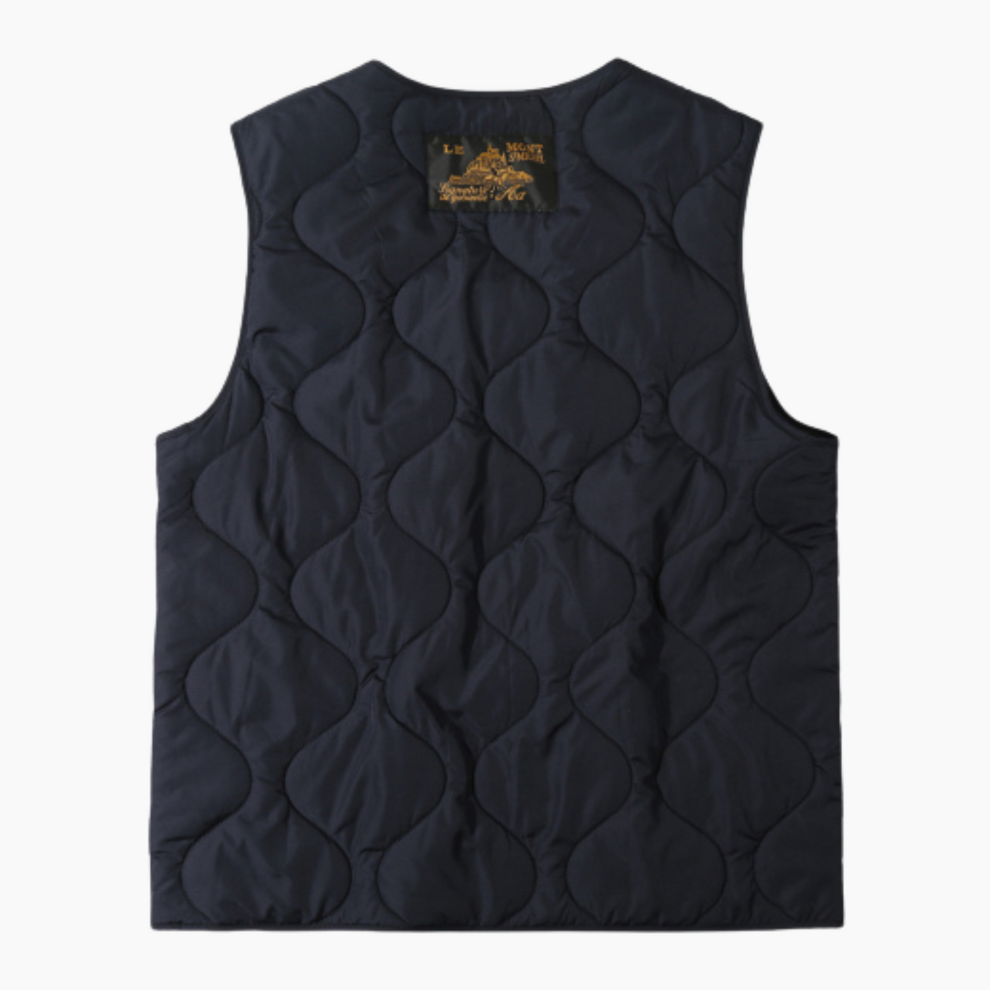 VINIS - SLEEVELESS JACKET NAVY - Aura