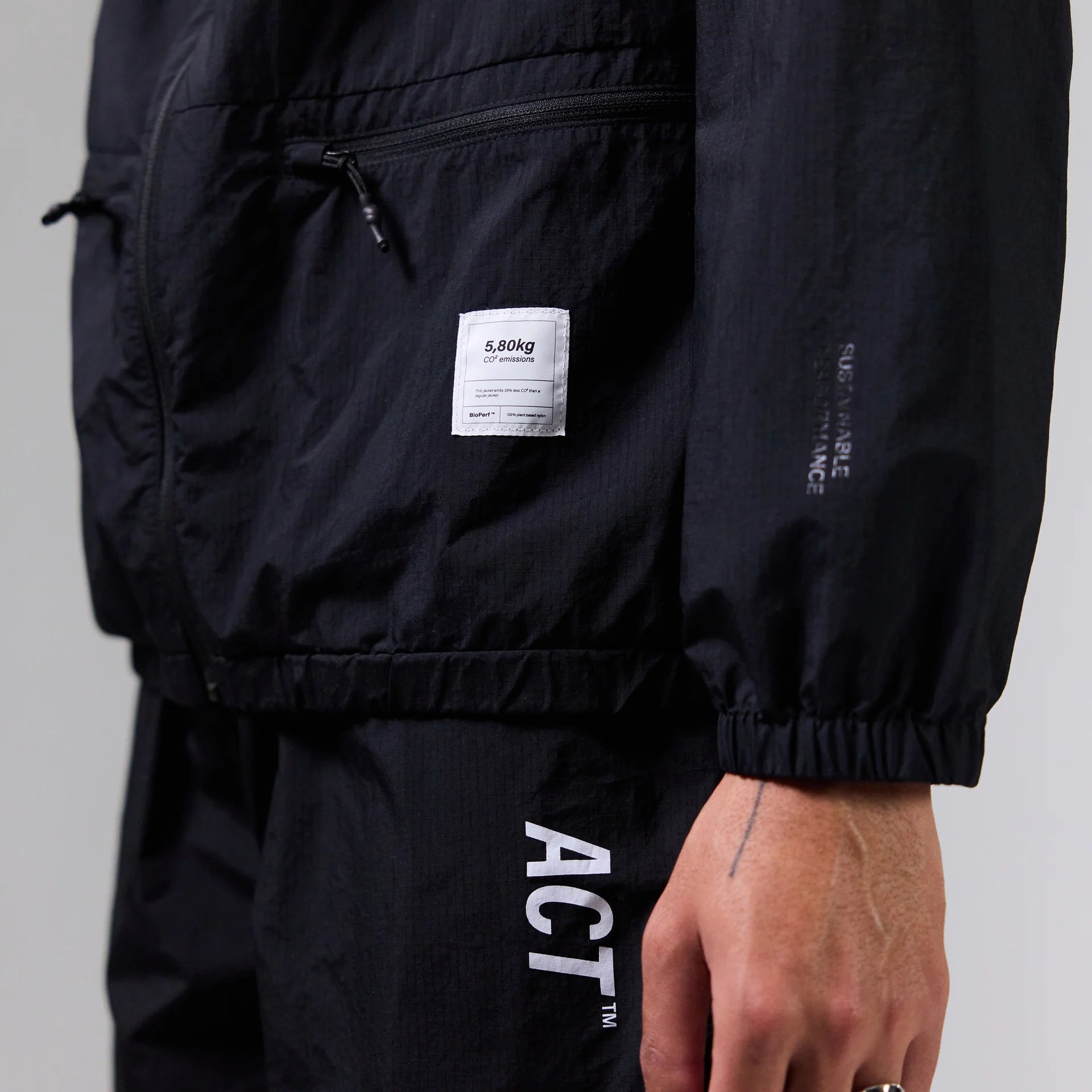 BioRip - WindBreaker - Noir ACT Running