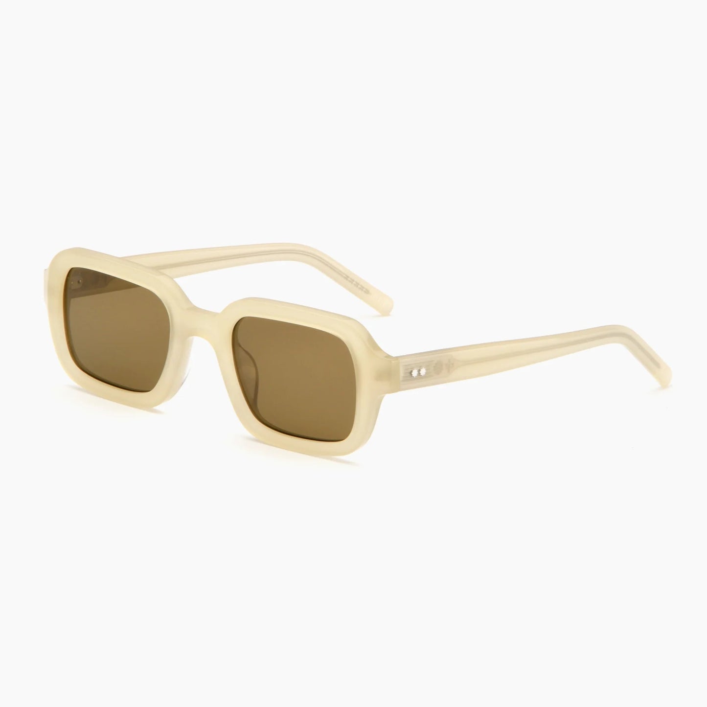 Cascade - Oyster Acetate / Brown Lenses akila