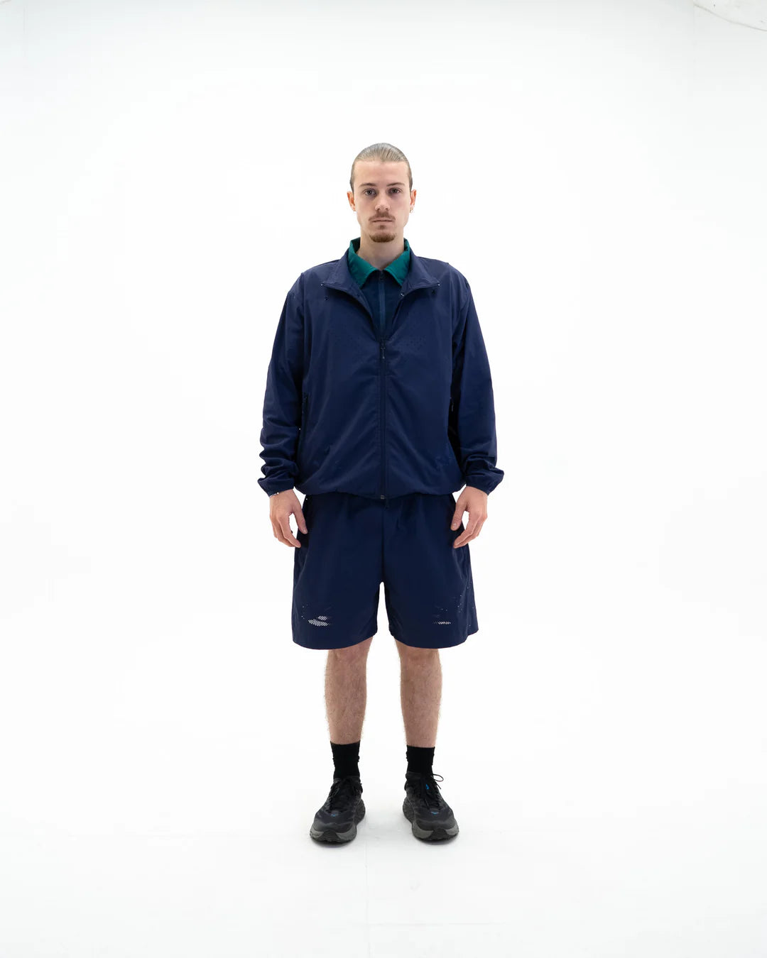 Removable Hood breathable jacket - Atlantic - Aura