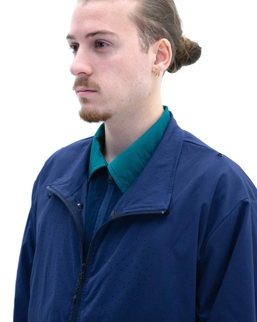 Removable Hood breathable jacket - Atlantic - Aura