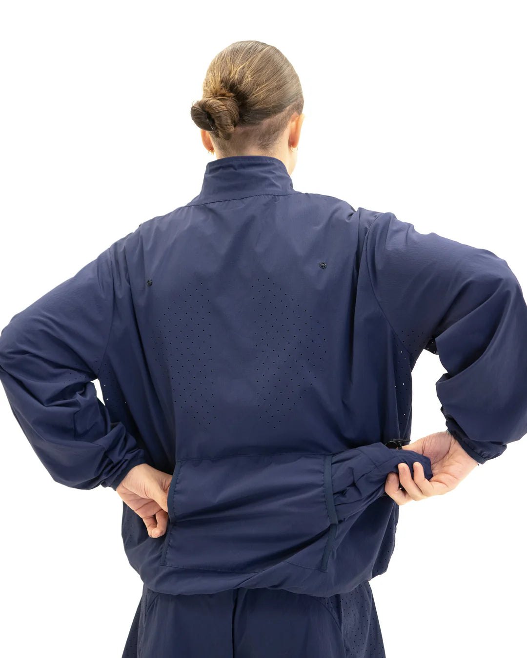 Removable Hood breathable jacket - Atlantic - Aura