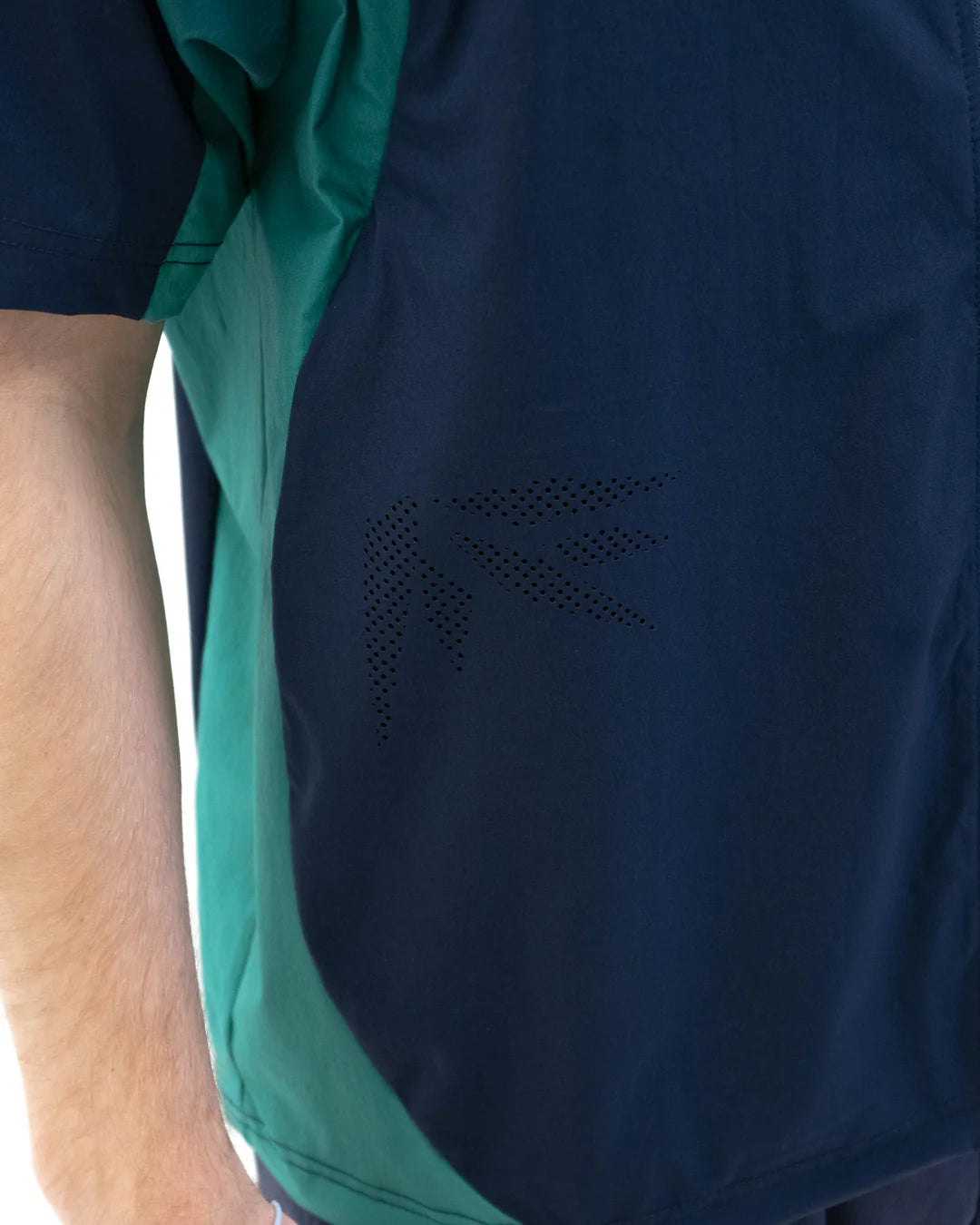 Breathable zipped shirt - Atlantic - Aura