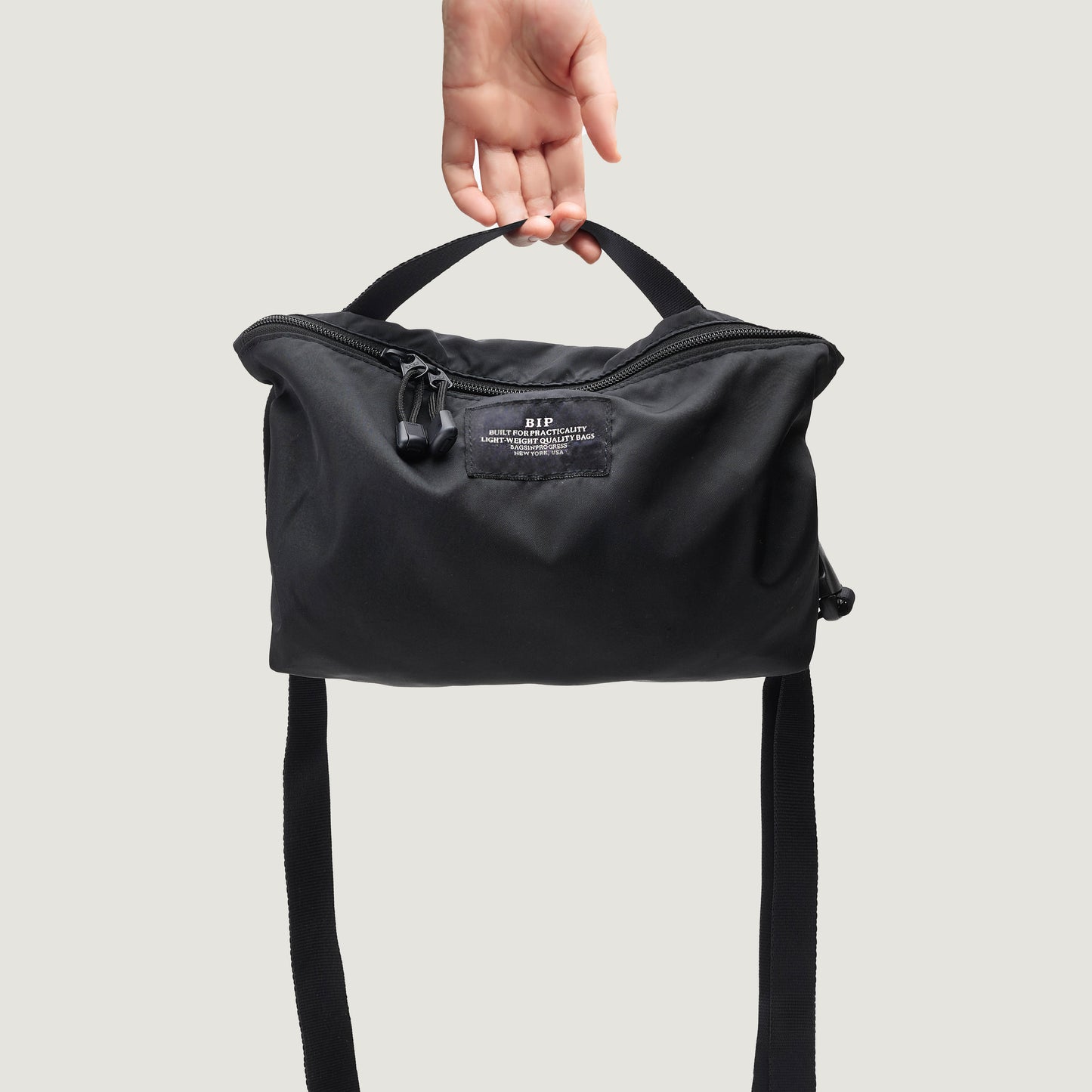 Fannypack Crossbody J - Black - Aura