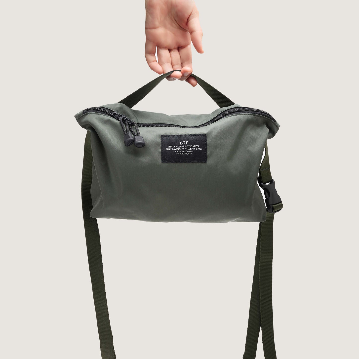 Fannypack Crossbody J - Khaki Green - Aura