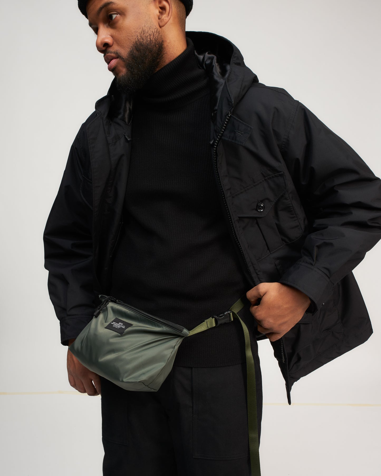 Fannypack Crossbody J - Khaki Green - Aura