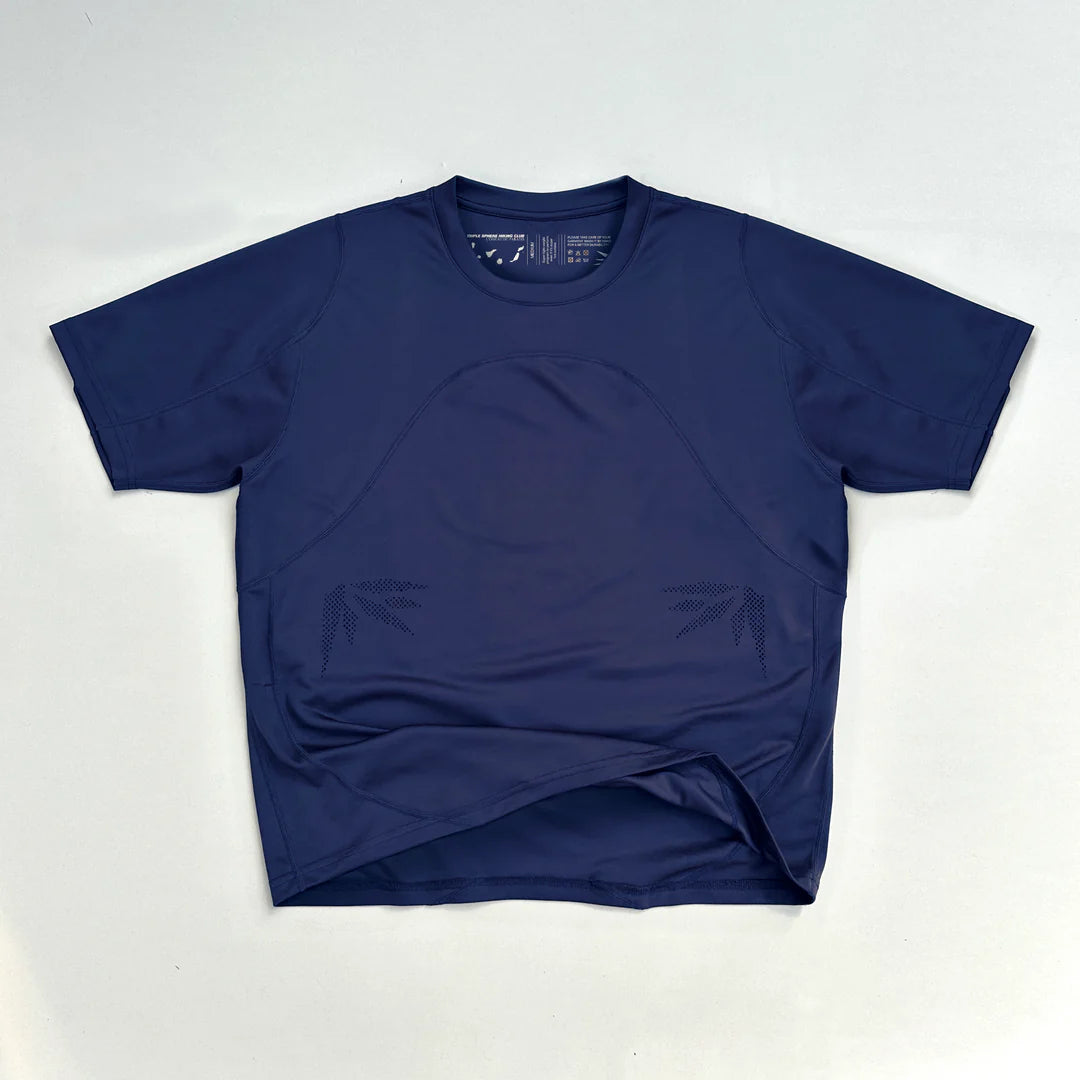 Breathable lightweight tee - Atlantic - Aura