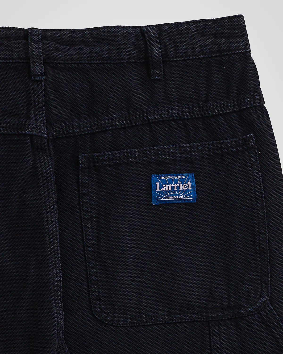 Double knee carpenter pant - Used black - Aura