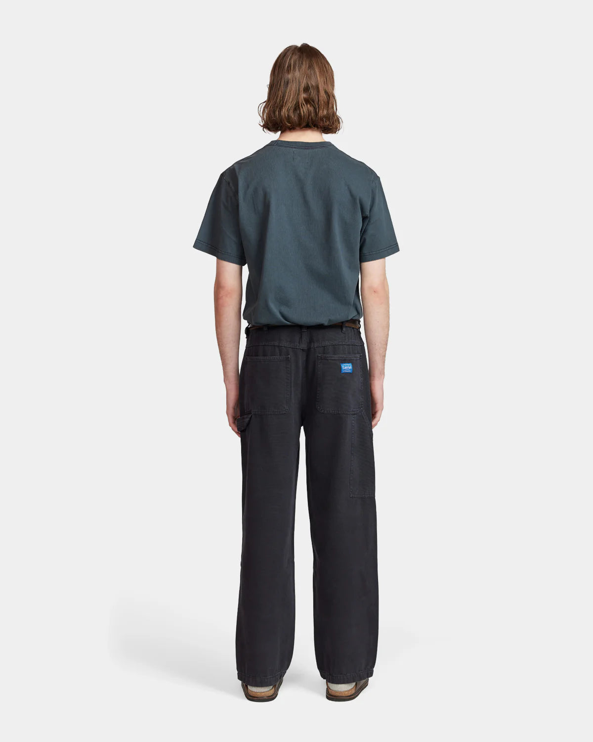 Double knee carpenter pant - Used black - Aura