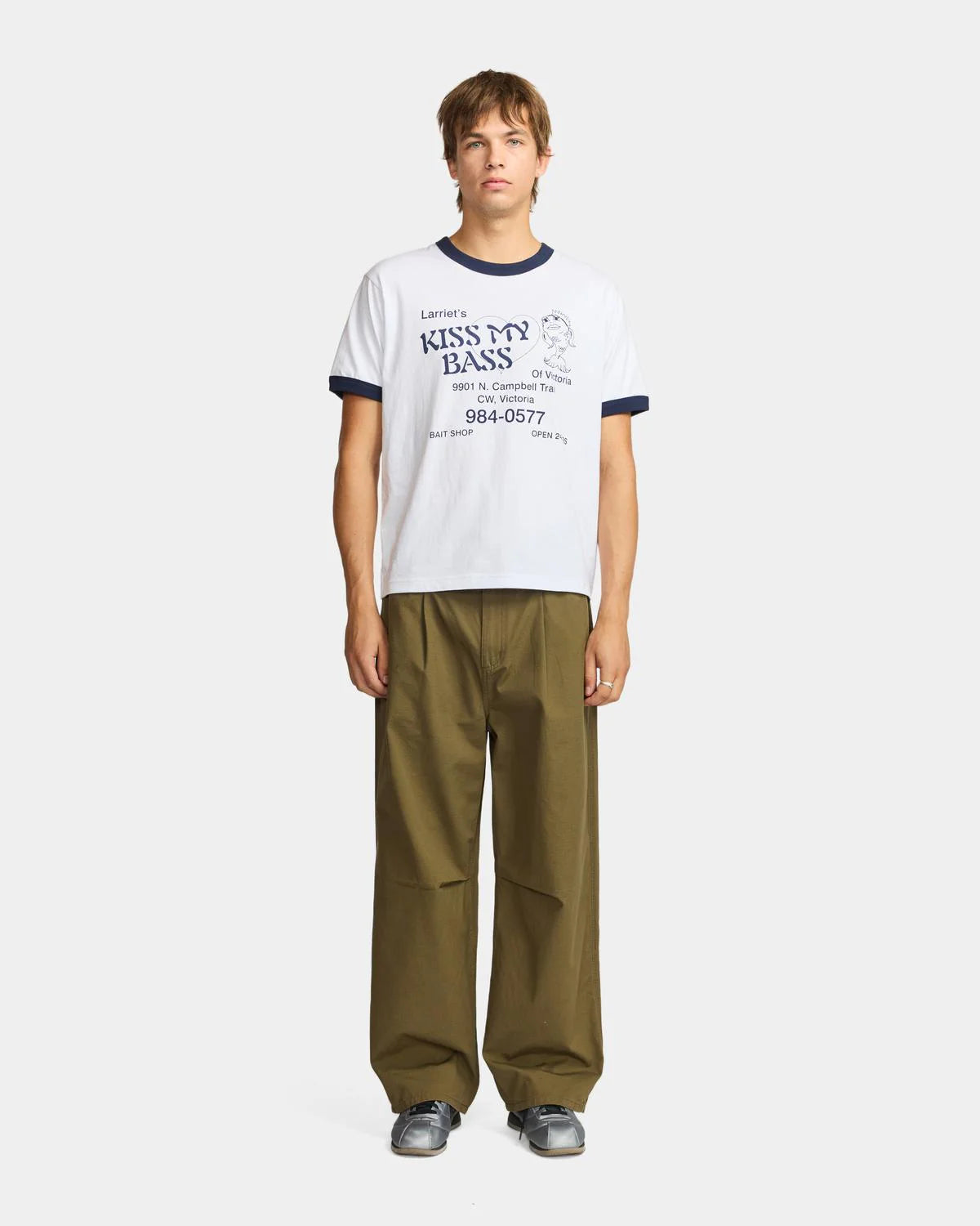 Frederick Pant - Olive - Aura